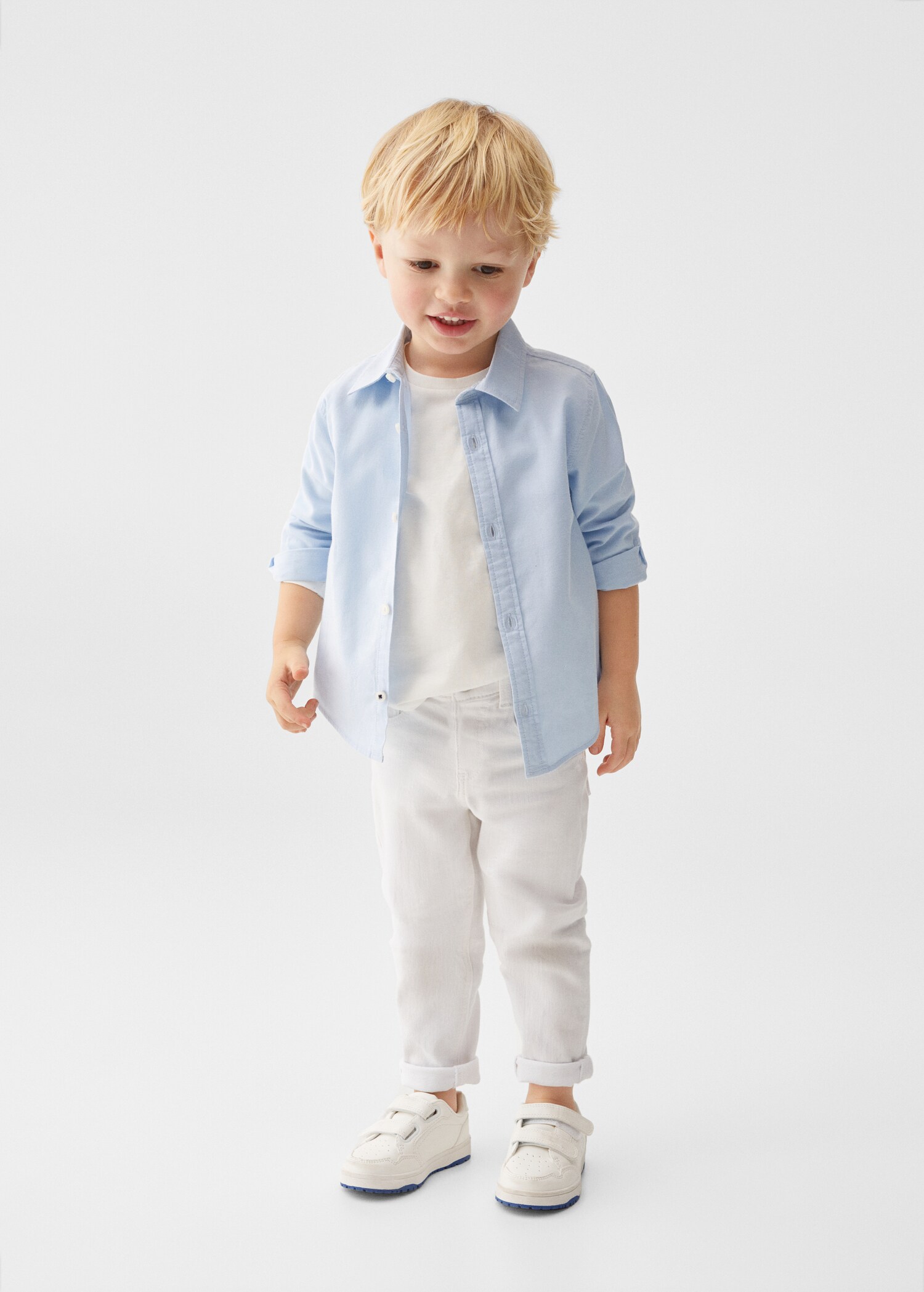 Regular fit Oxford cotton shirt - General plane