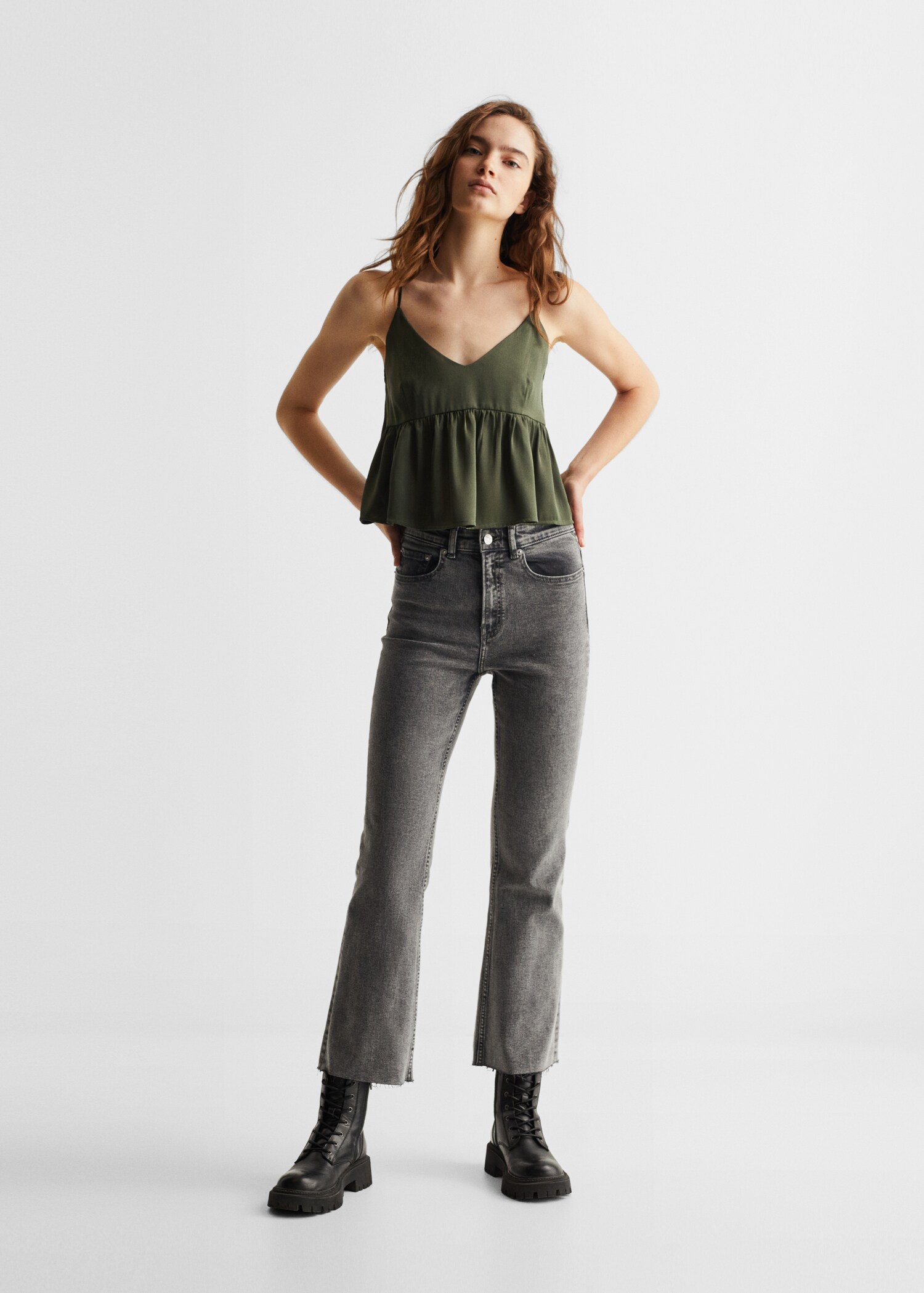 Flared jeans - General plane