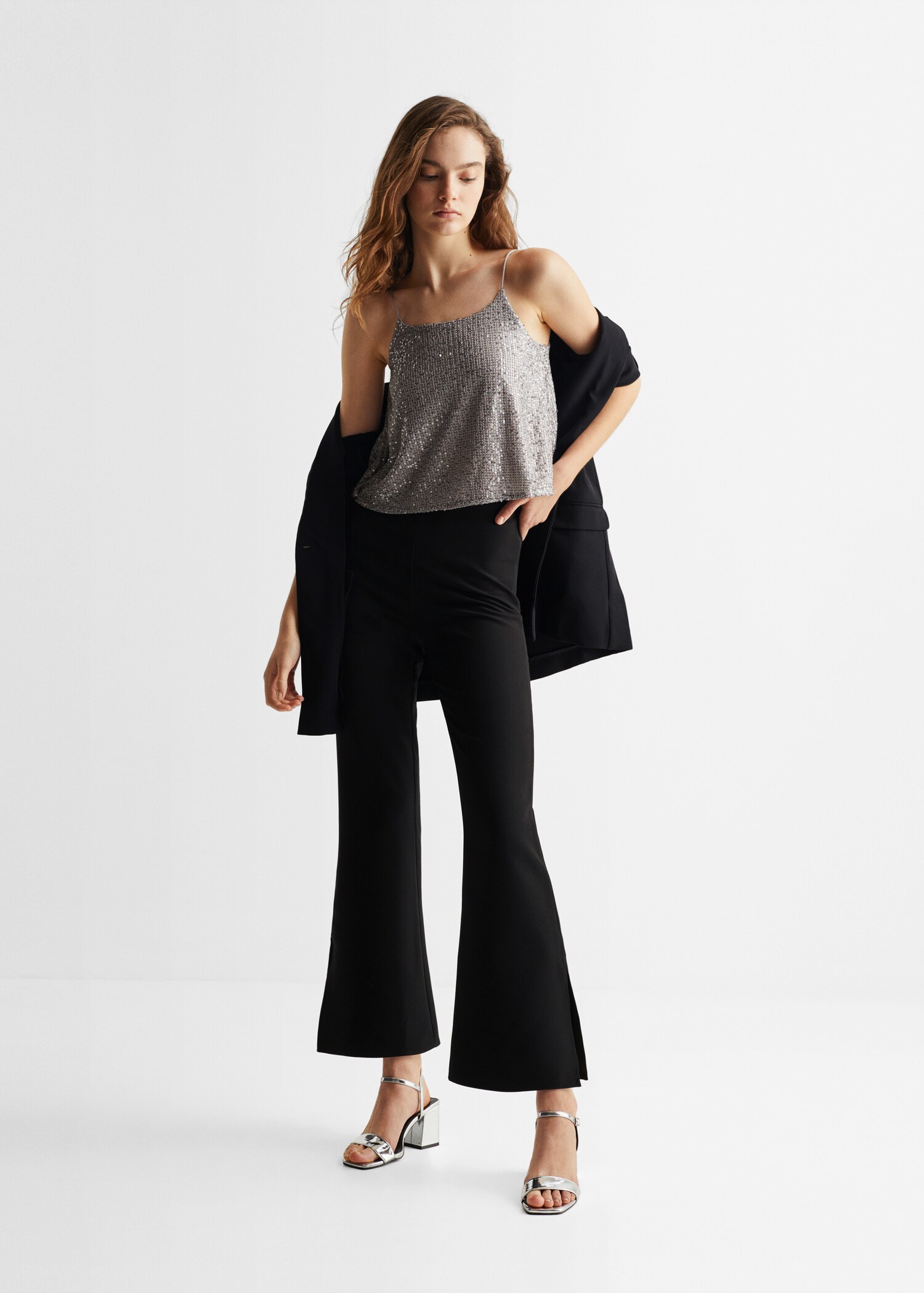 Glitter sequined top - General plane