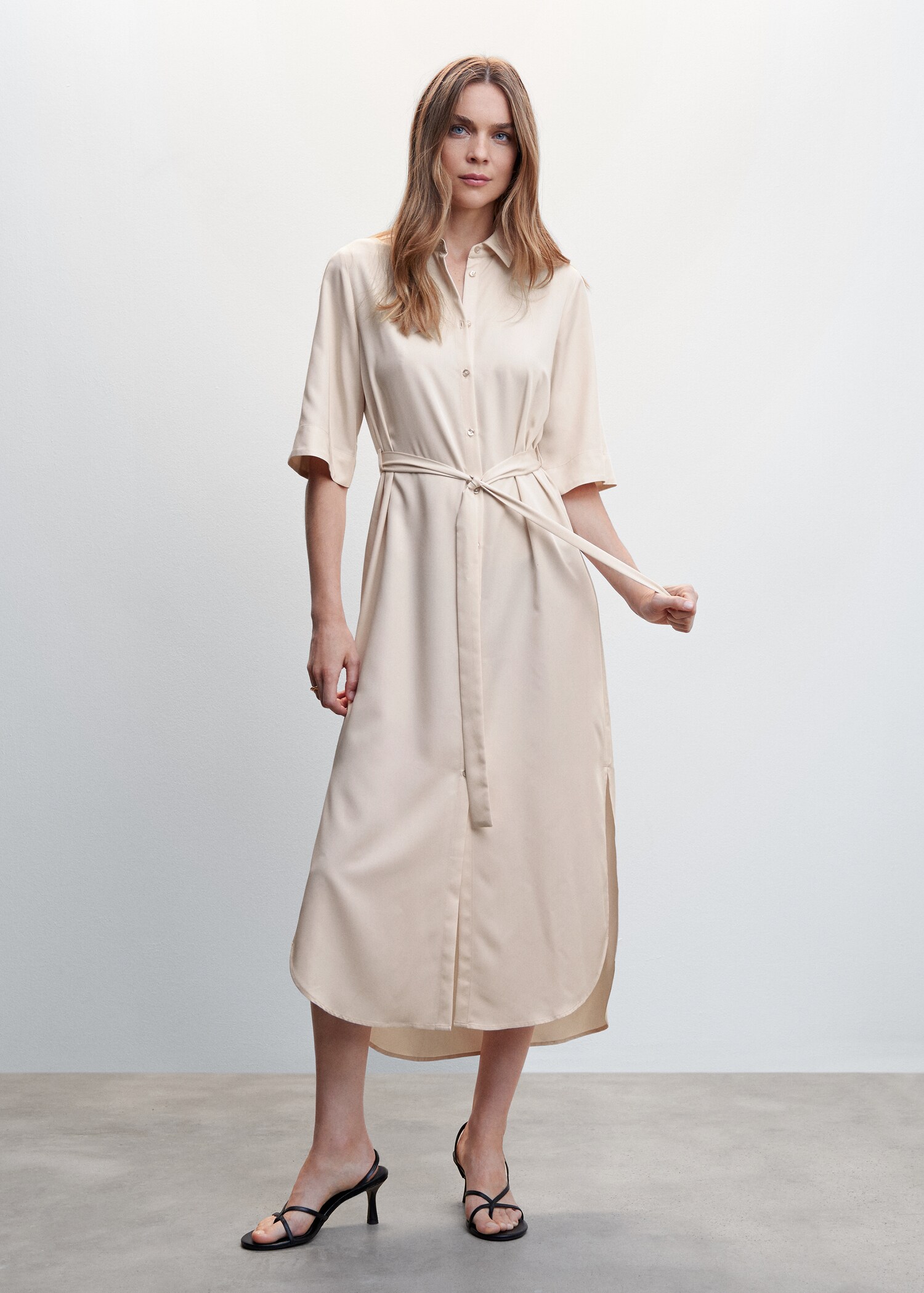 Bow shirt dress - General plane