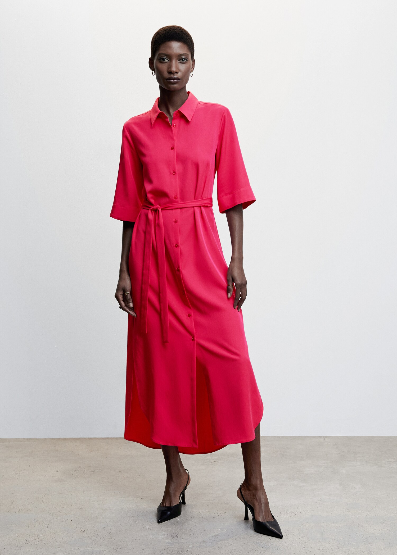 Bow shirt dress - General plane