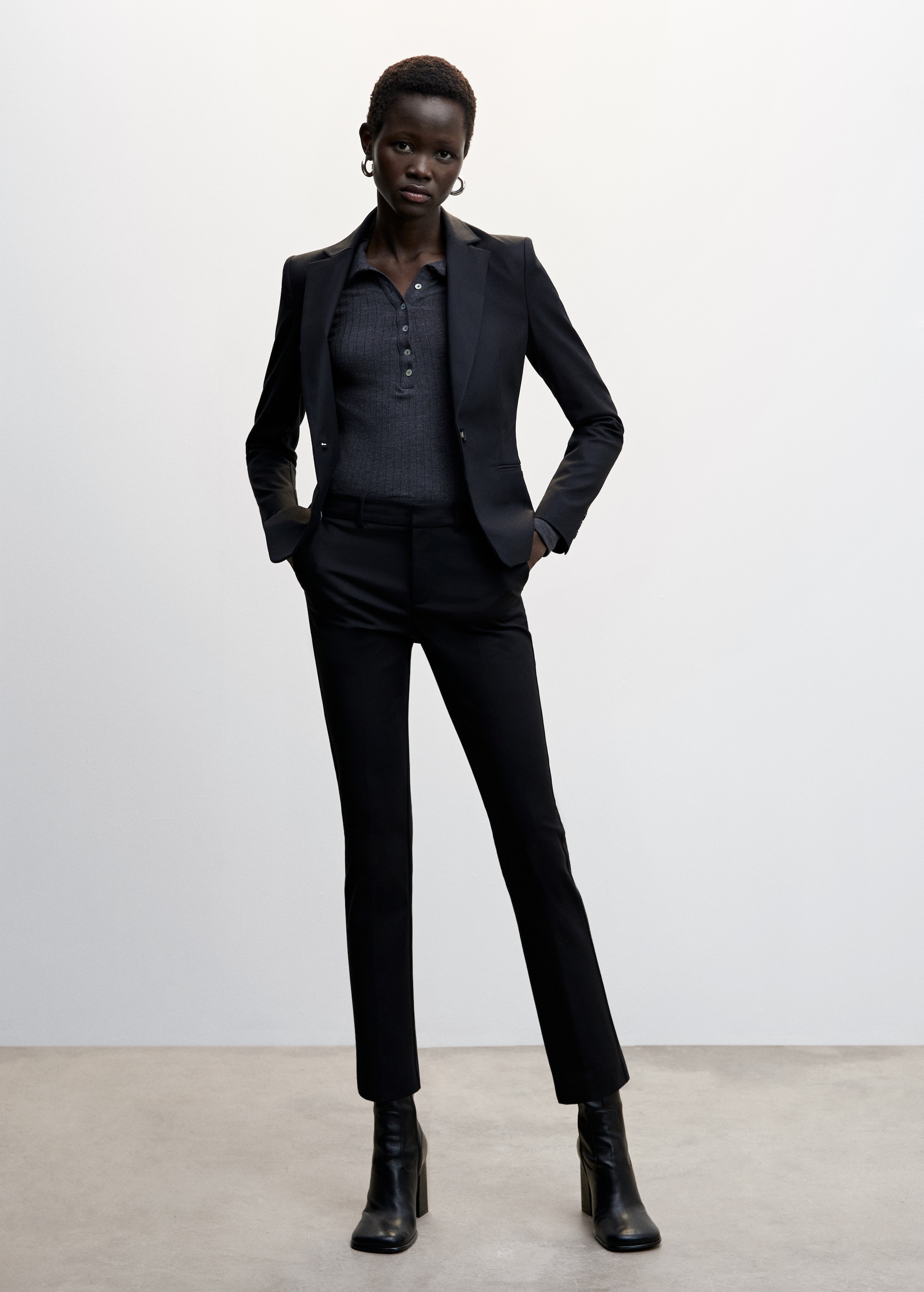 Skinny suit trousers Women MANGO Kosovo