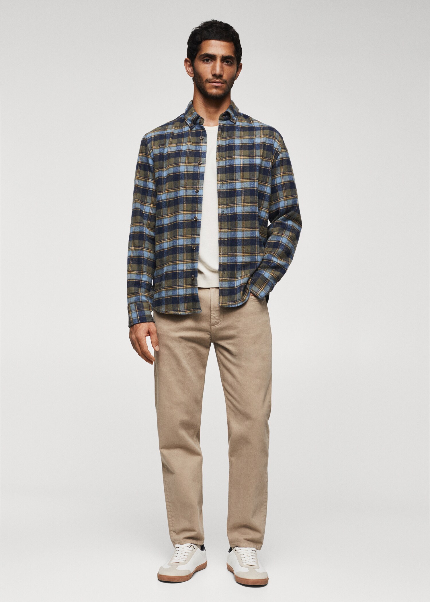 Chemise flanelle à carreaux - Plan général