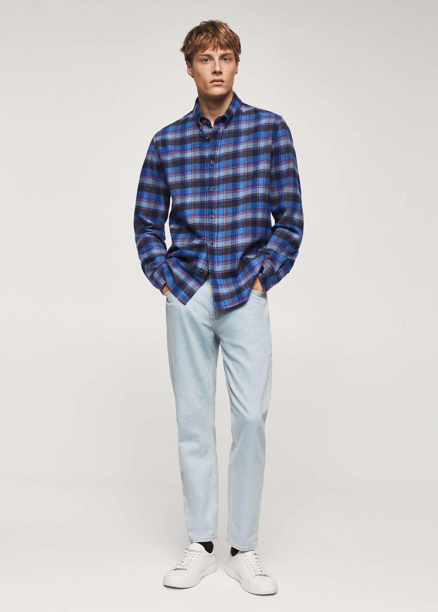 Chemise flanelle à carreaux - Plan général