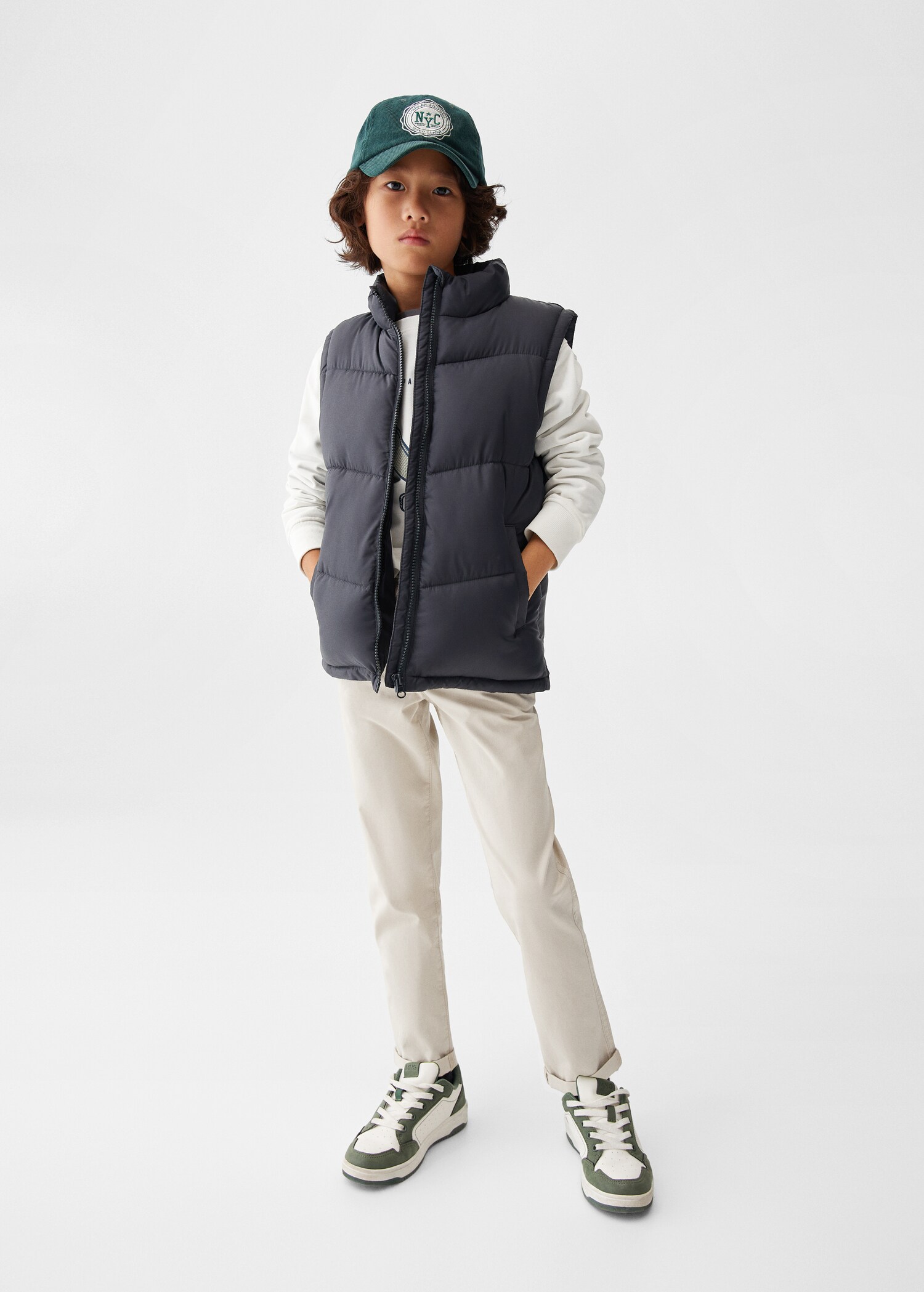 Quilted gilet - Tampilan Umum
