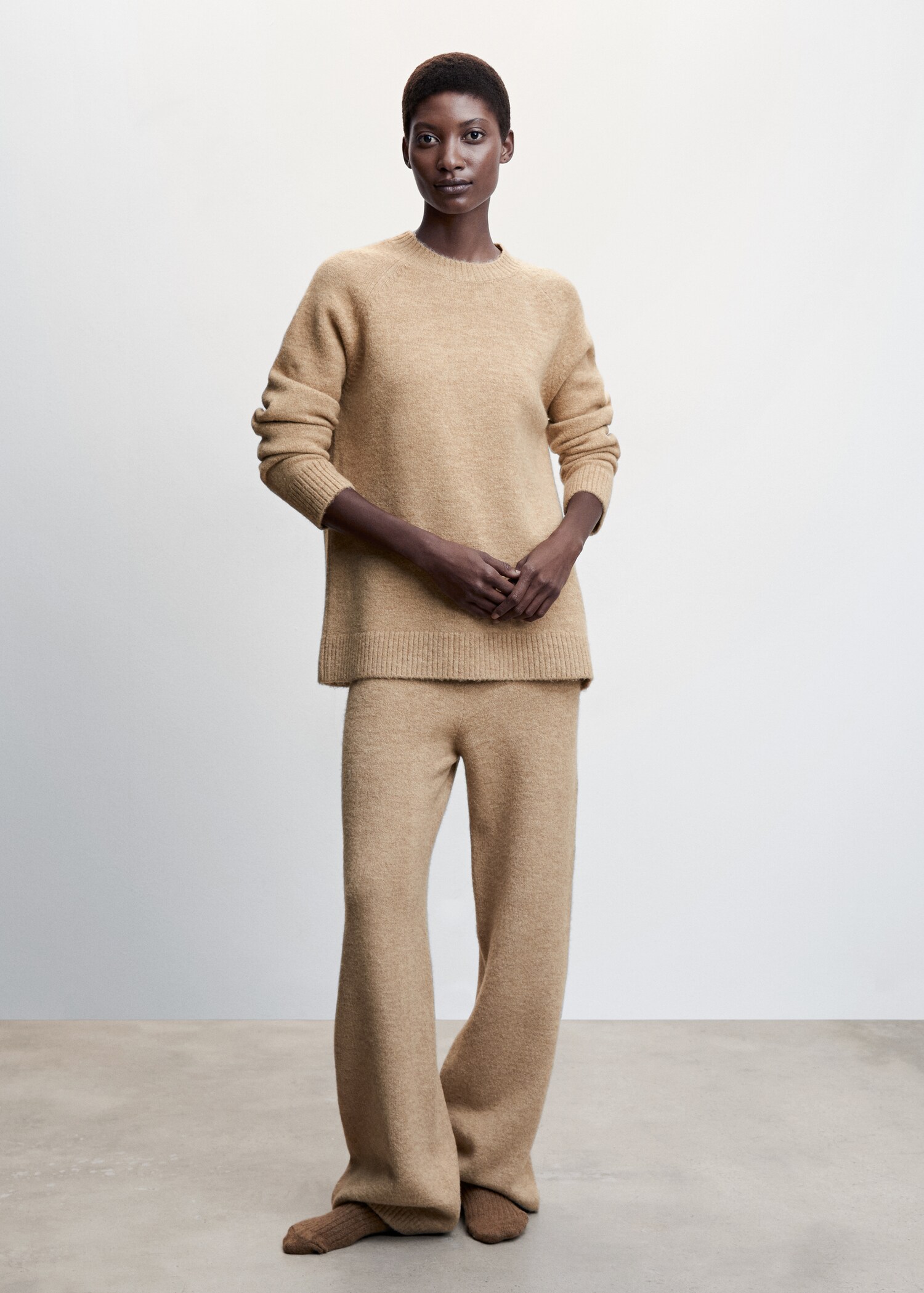 Pull-over maille oversize - Plan général
