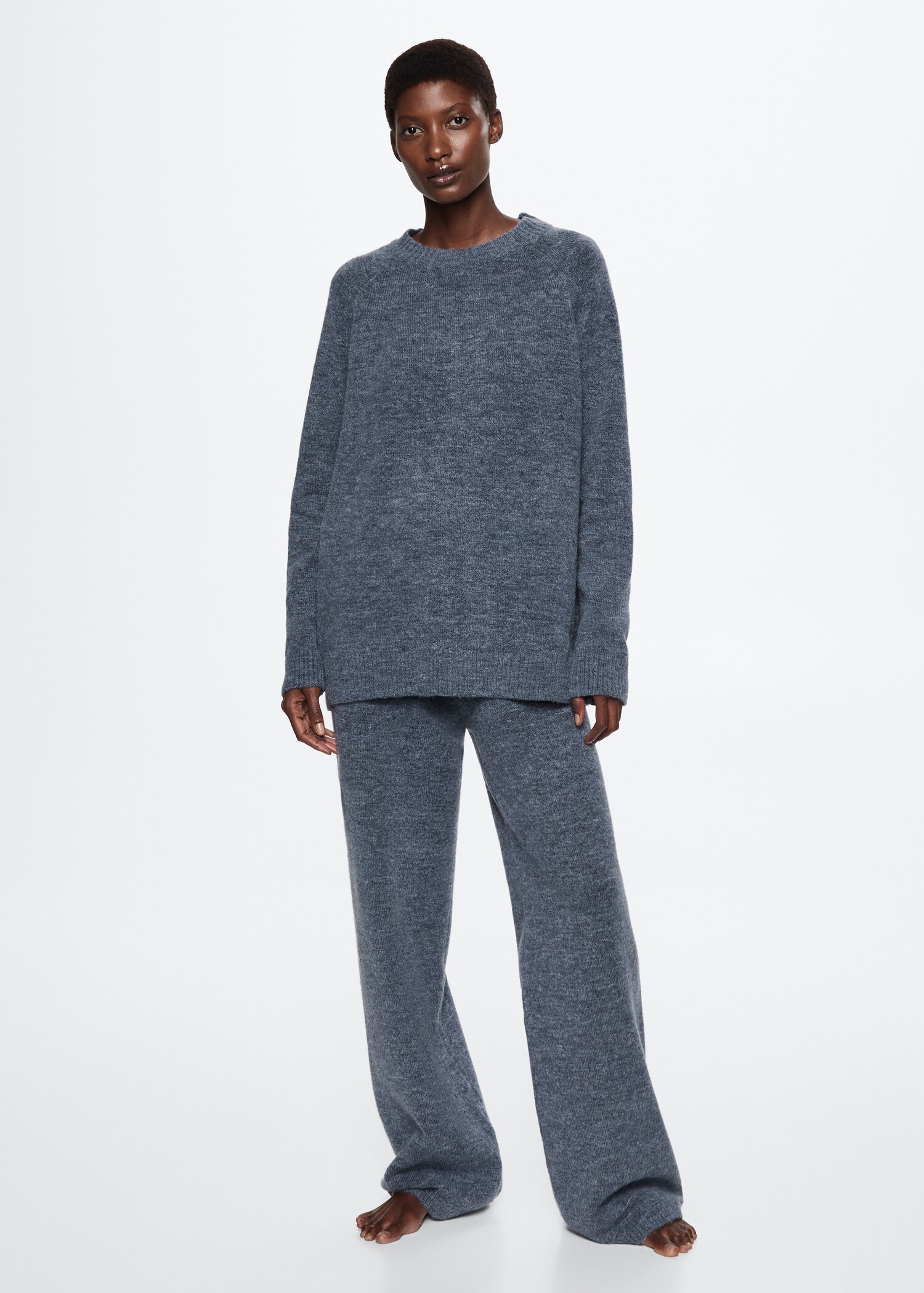 Pull-over maille oversize - Plan général