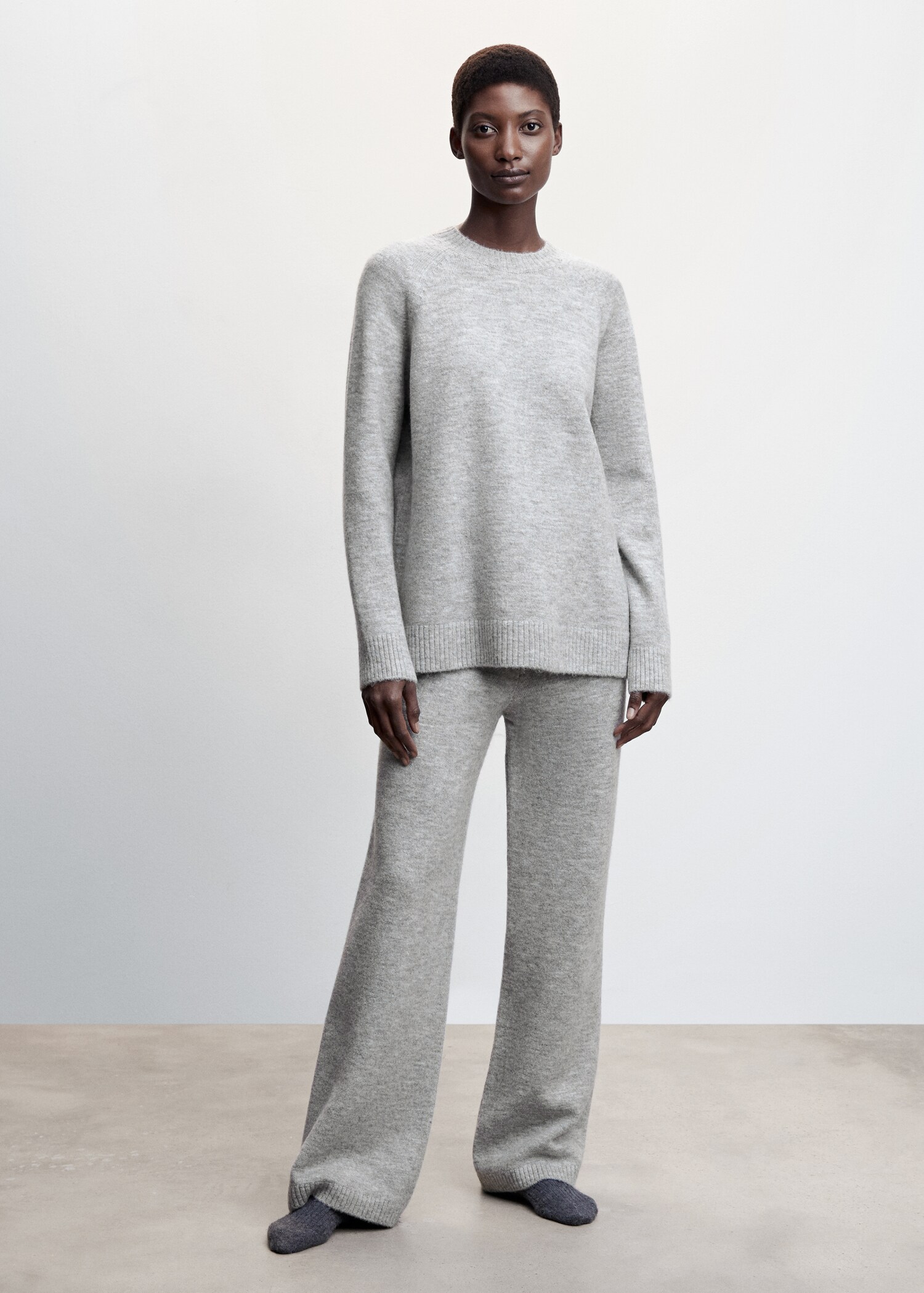 Pull-over maille oversize - Plan général