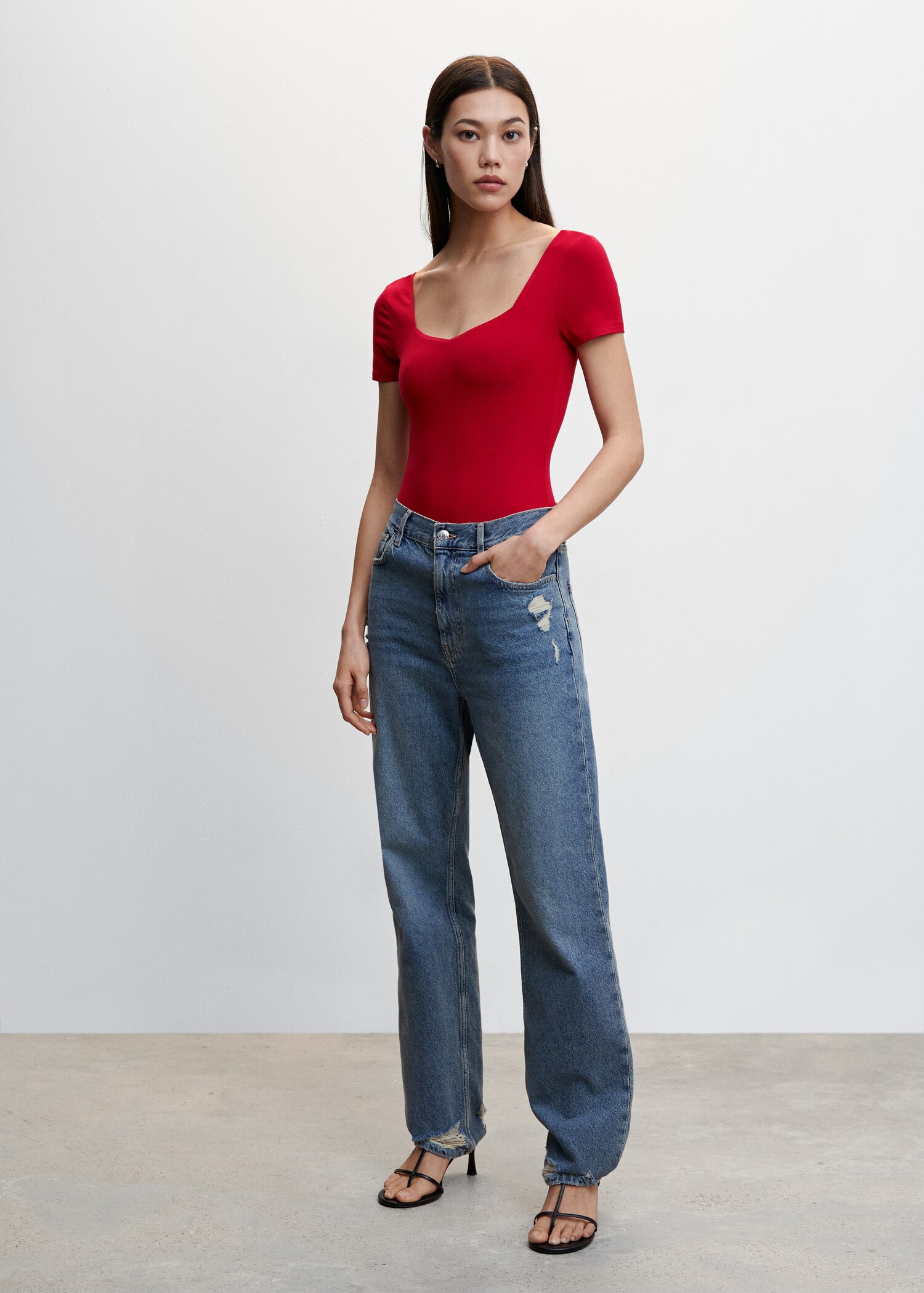Short sleeve bodysuit - General plane