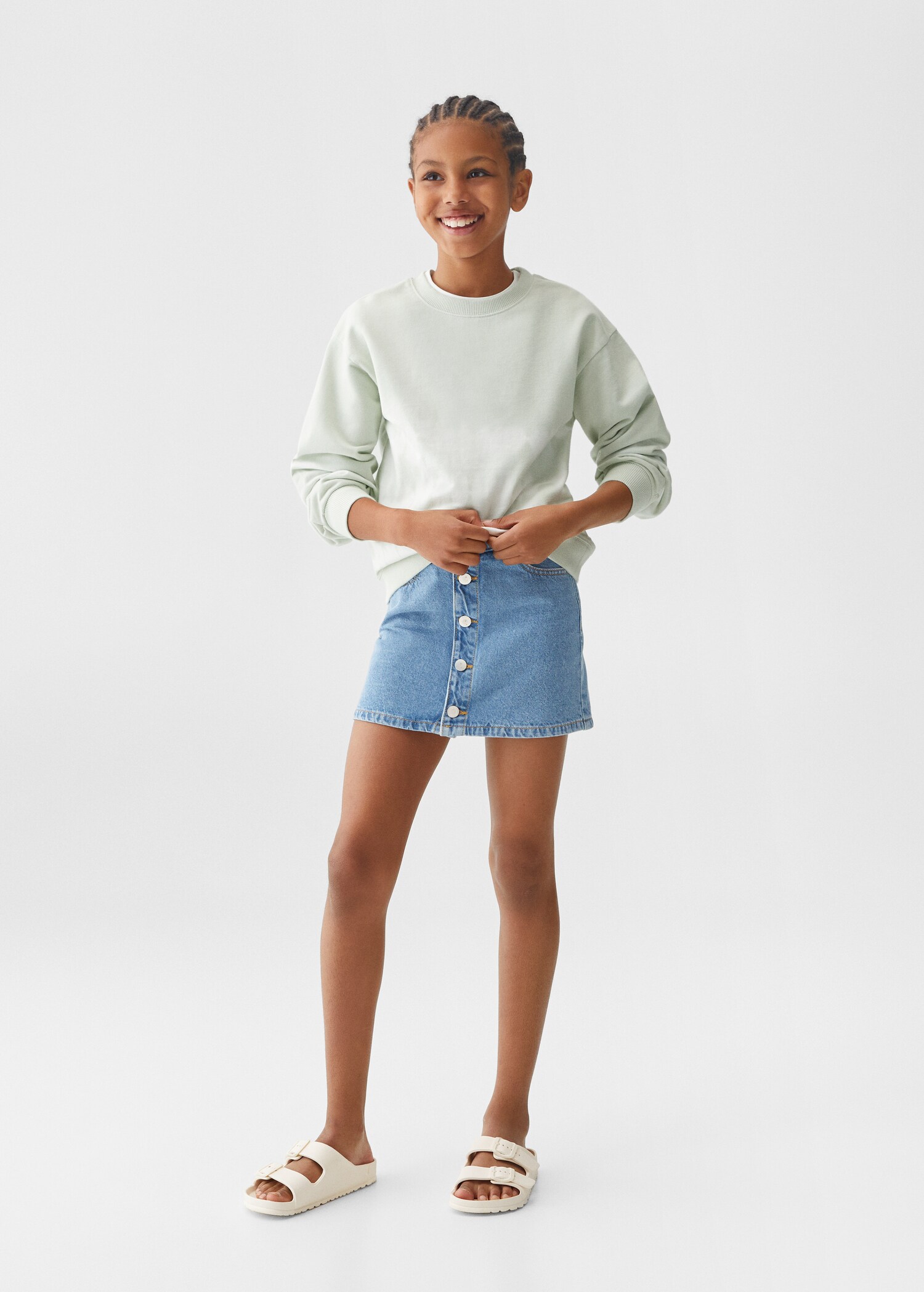 Sweat-shirt tie-dye - Plan général