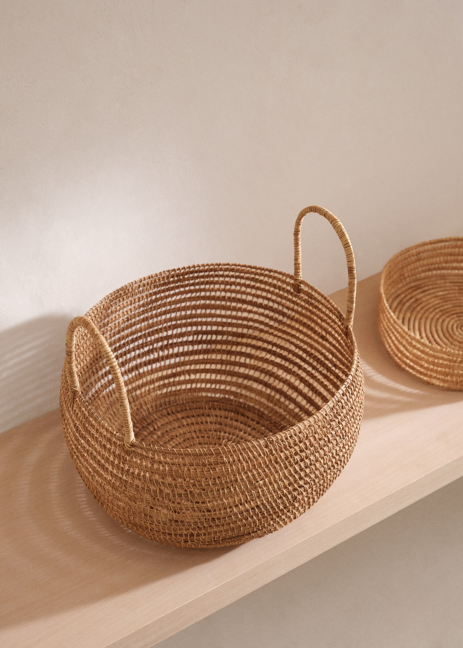 Natural fibre basket 30x20cm - General plane