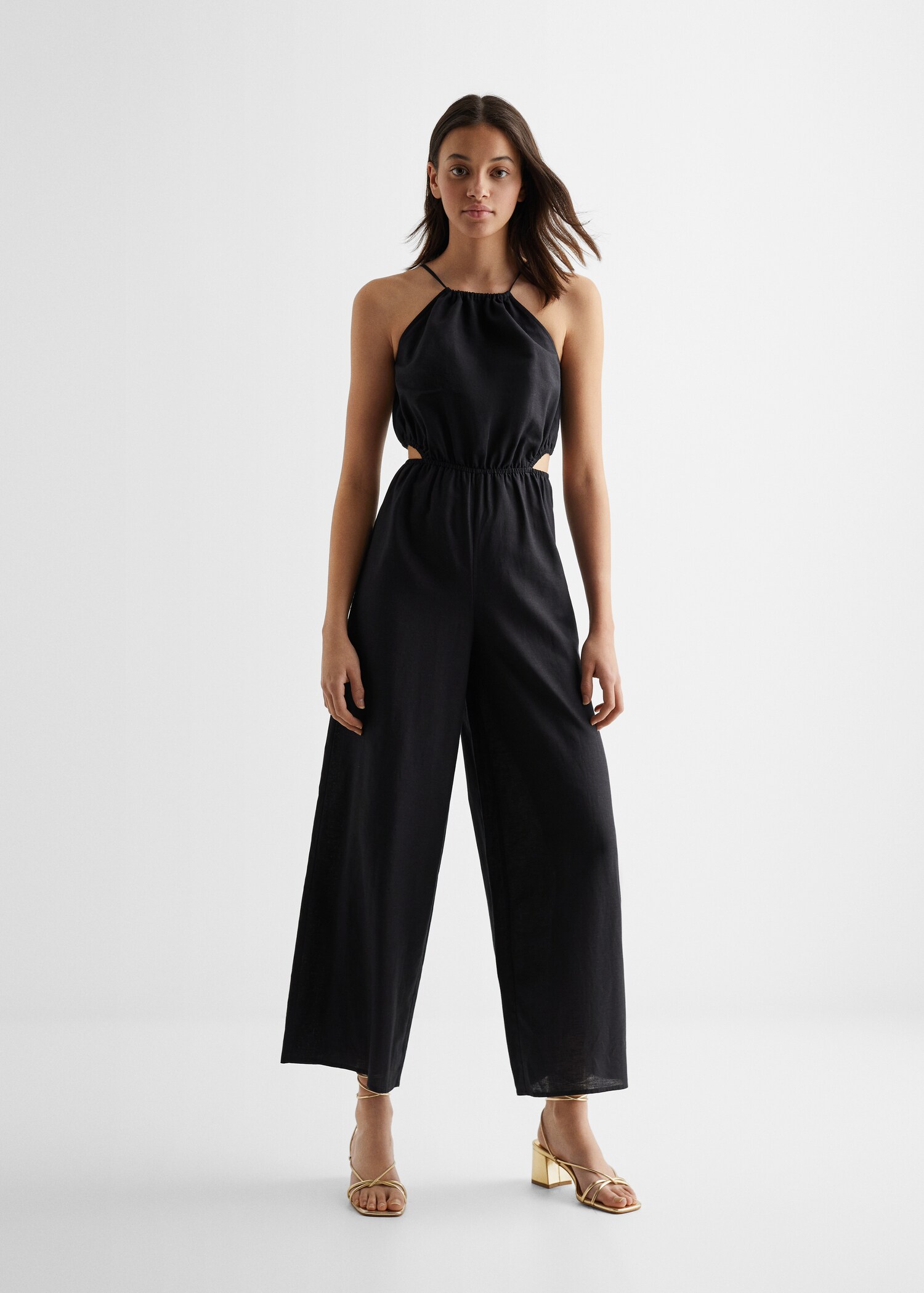 Criss-cross straps sandals - General plane