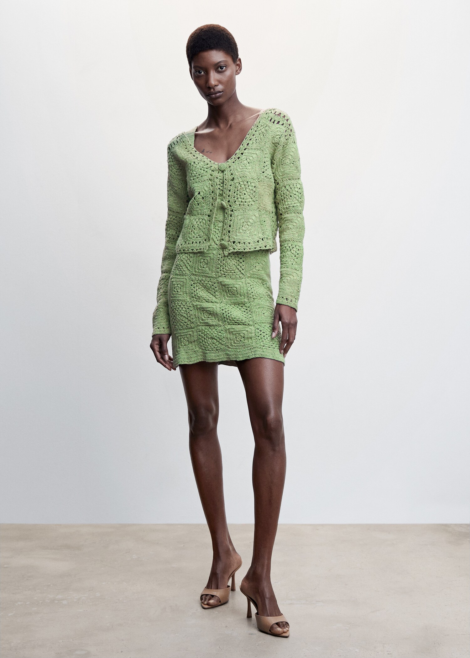Crochet cardigan - General plane