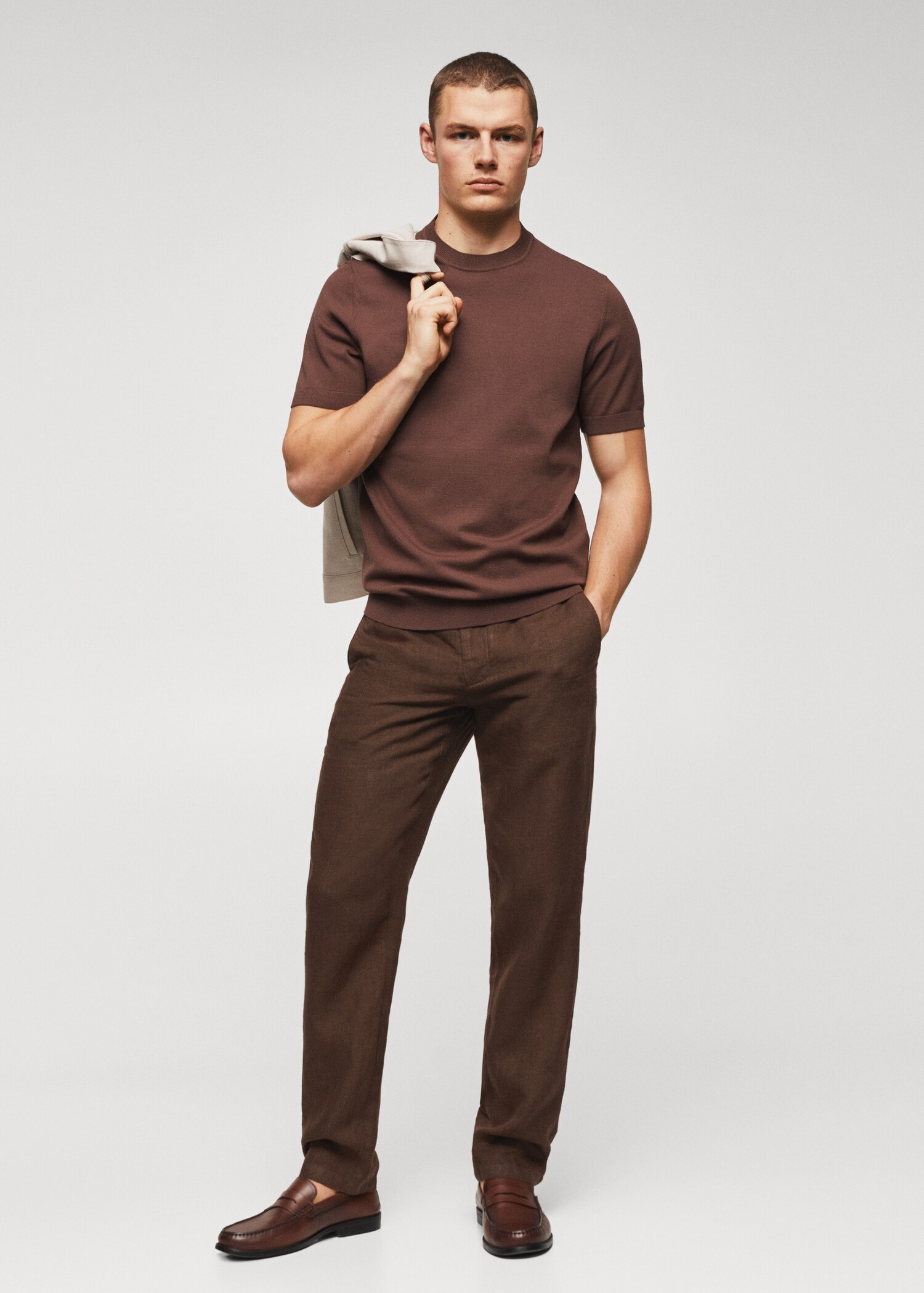 Fine-knit T-shirt - General plane