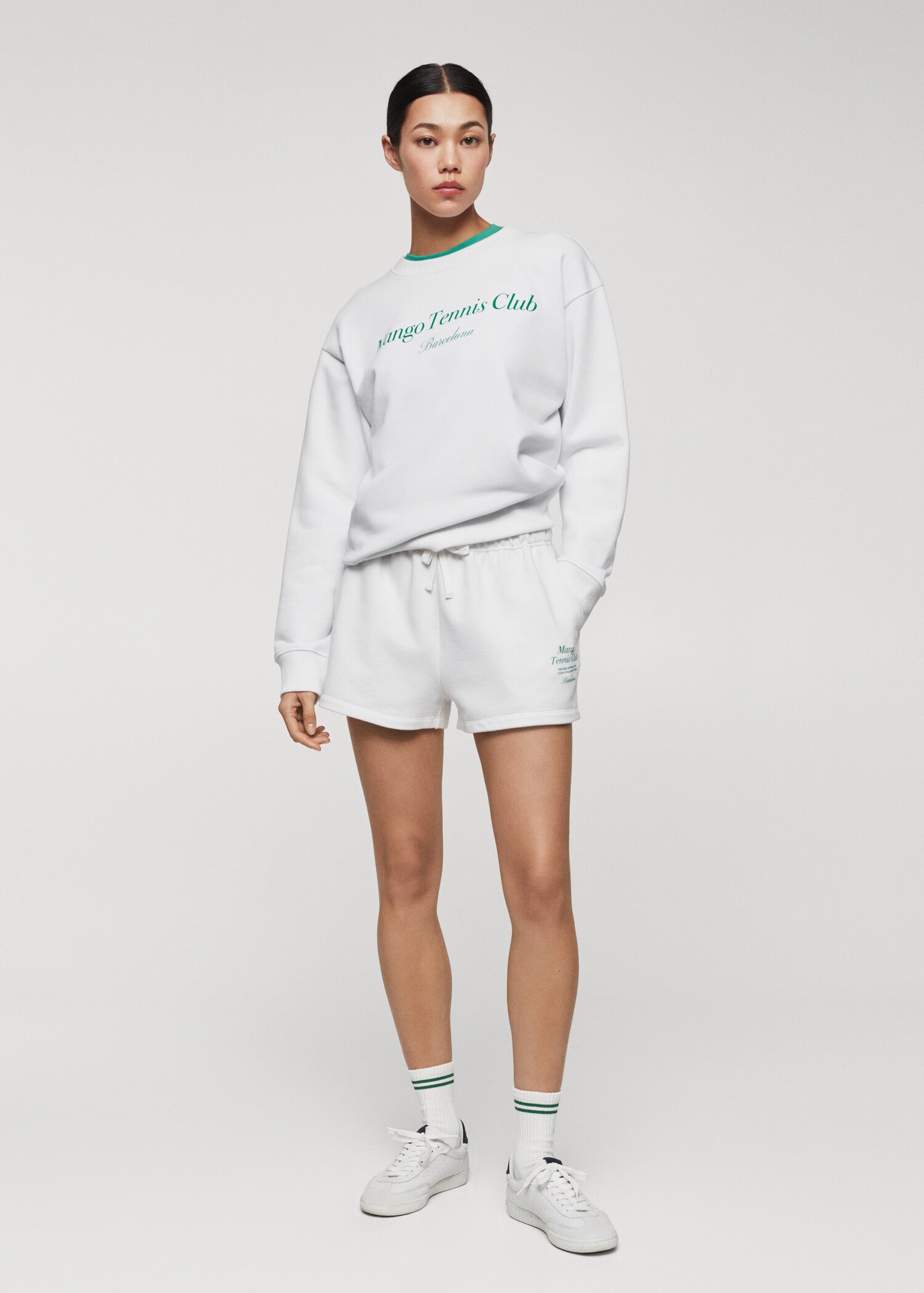Logo cotton sweatshirt - General plane