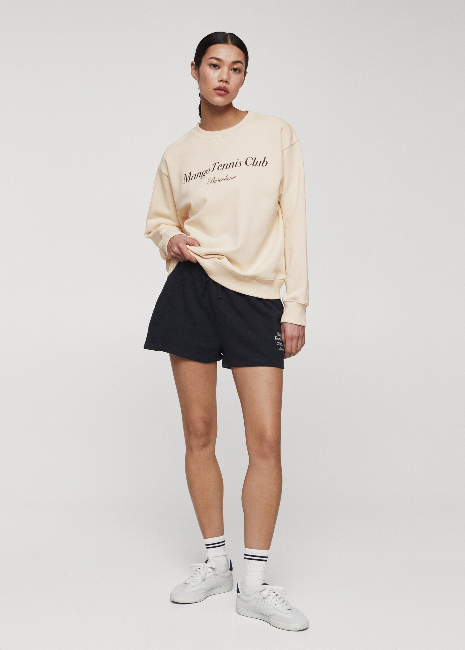 Logo cotton sweatshirt - General plane