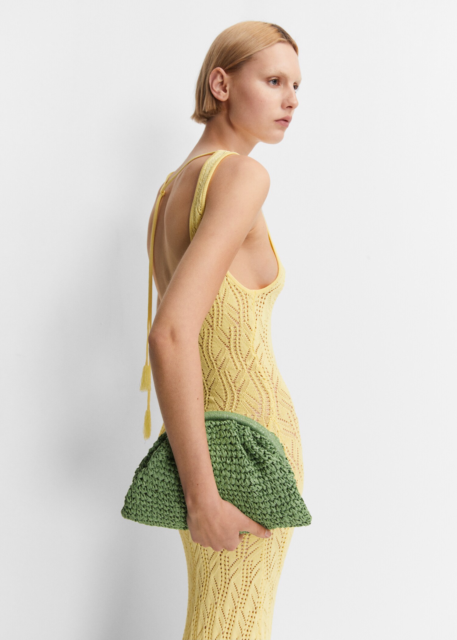 Natural fibre handbag - General plane