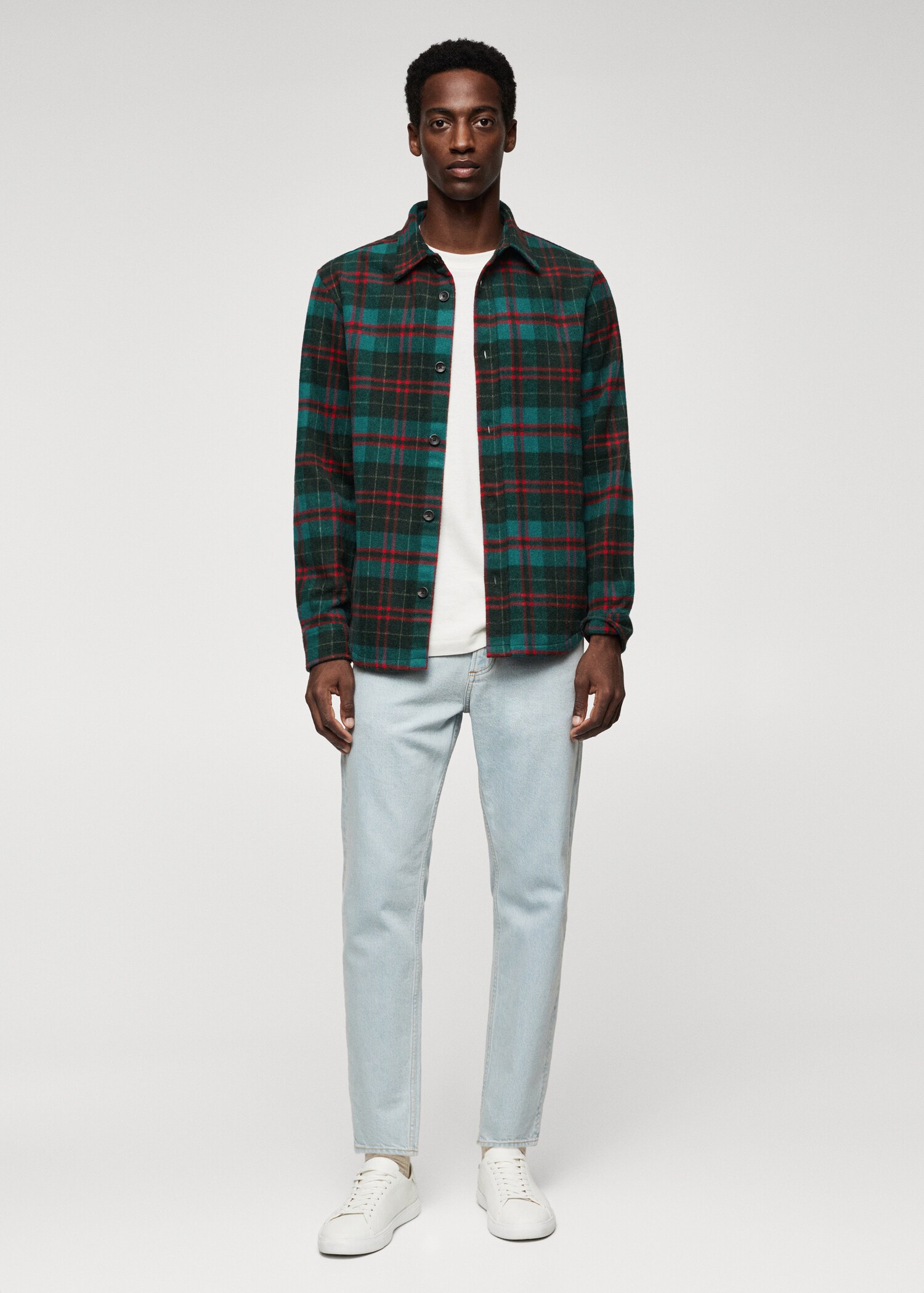 Checked flannel shirt - General plane