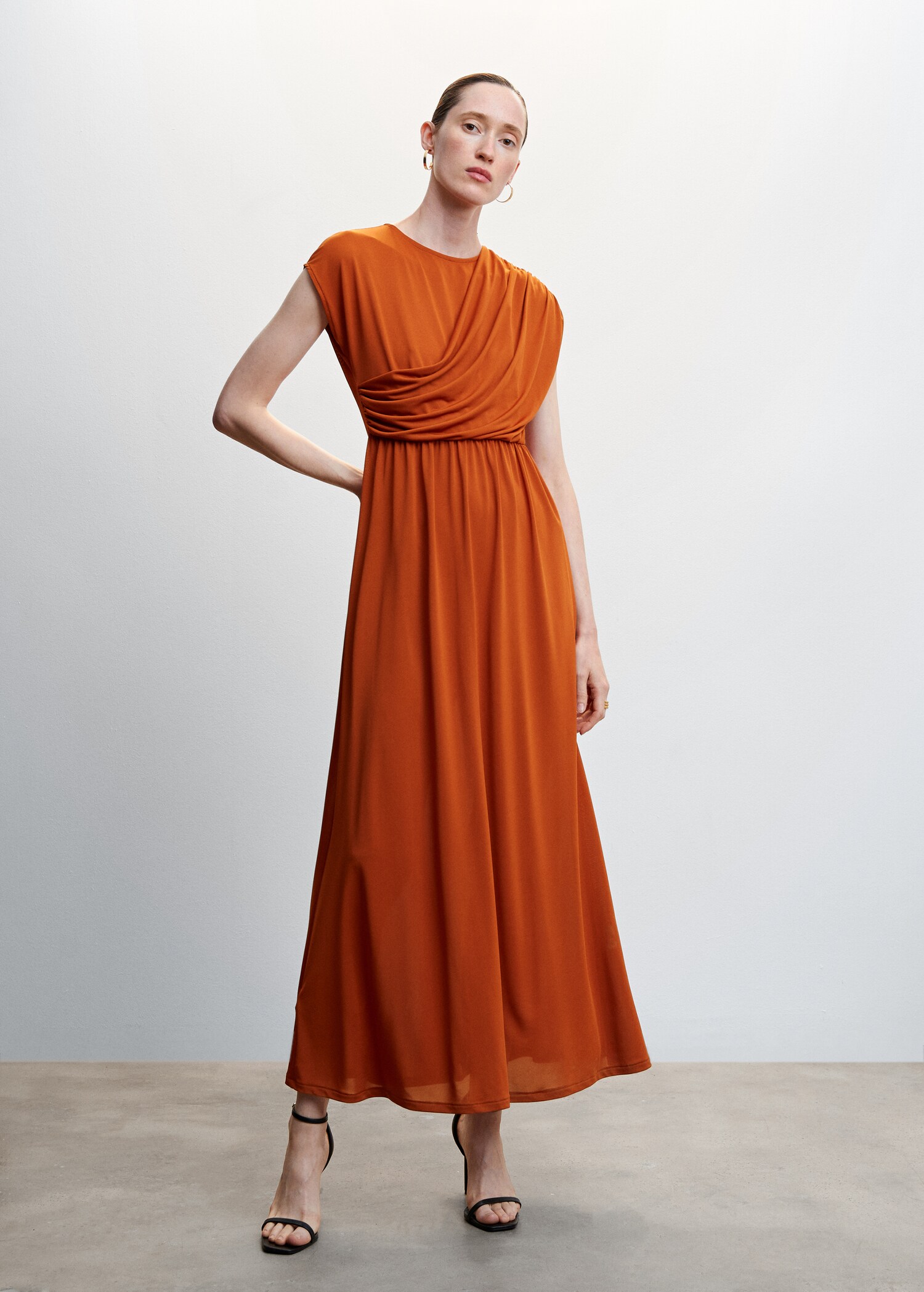 Robe détail drapé - Plan général