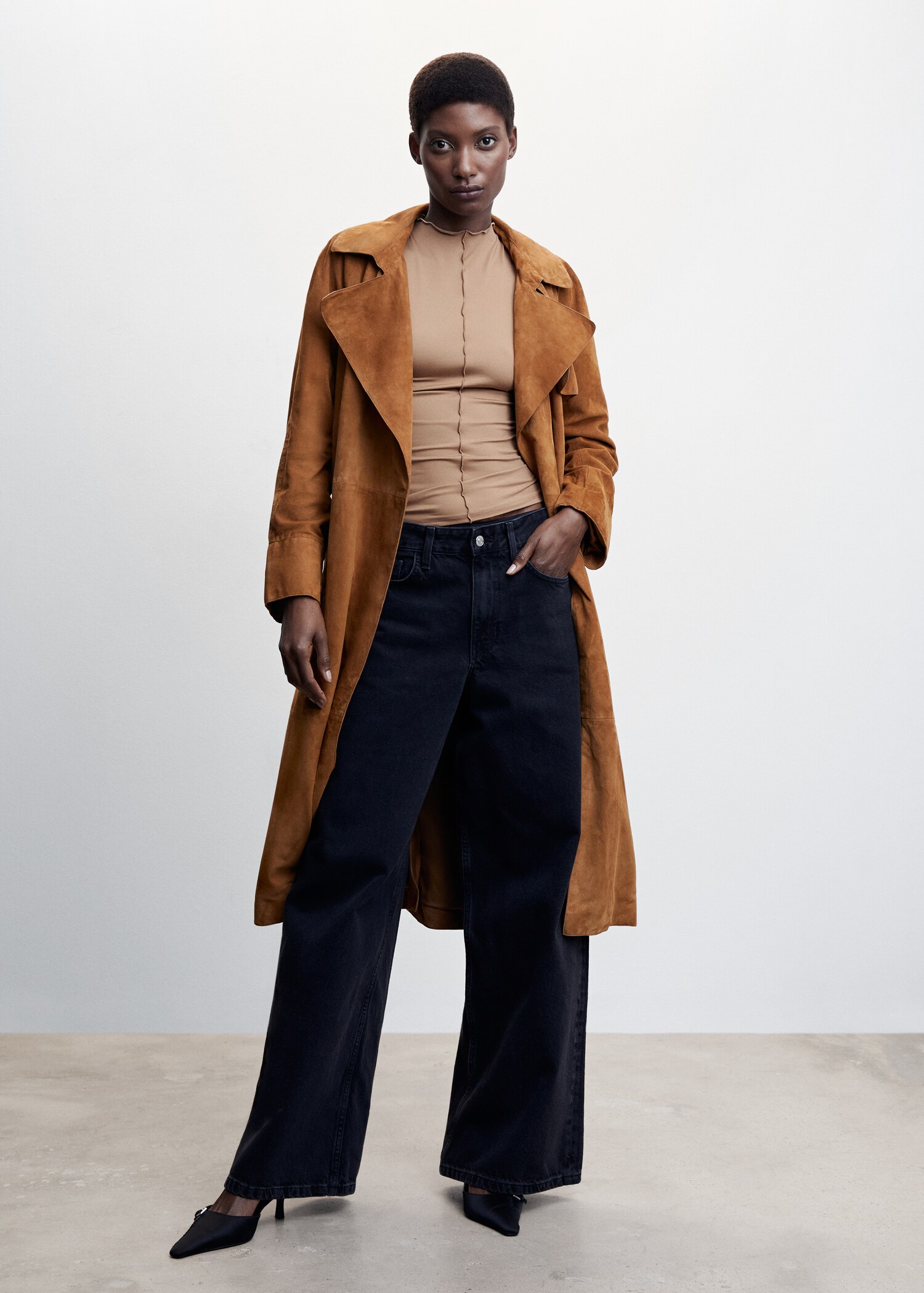Trench 100 % cuir - Plan général