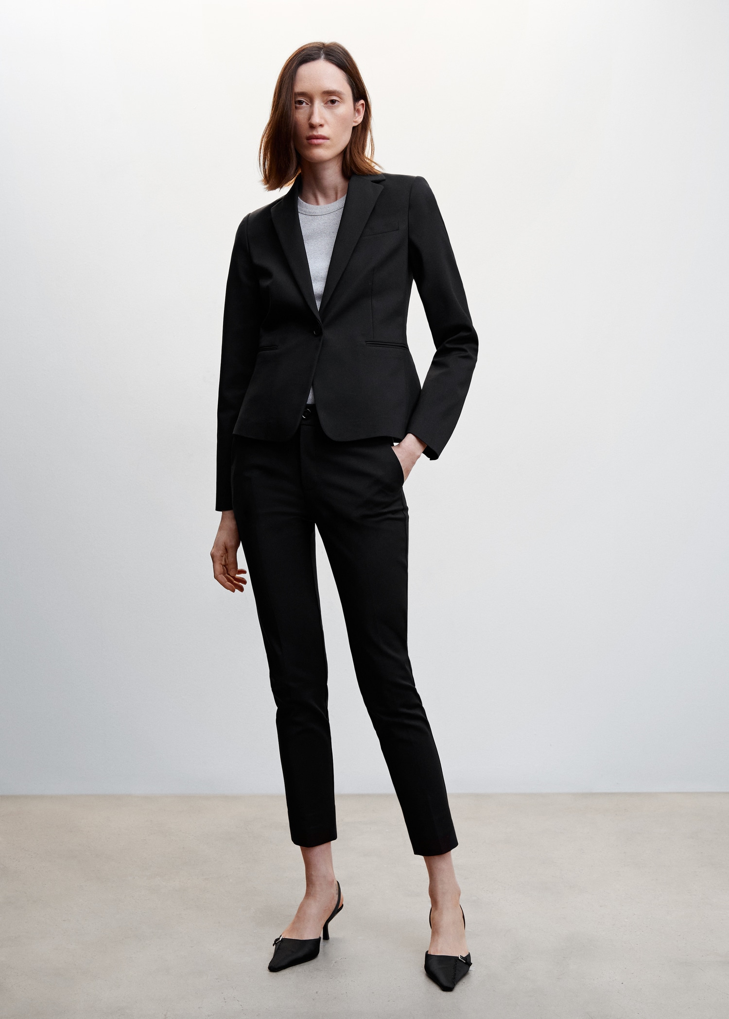 Dress Pants Womens Skinny Trousers Skinny Suit Trousers Women