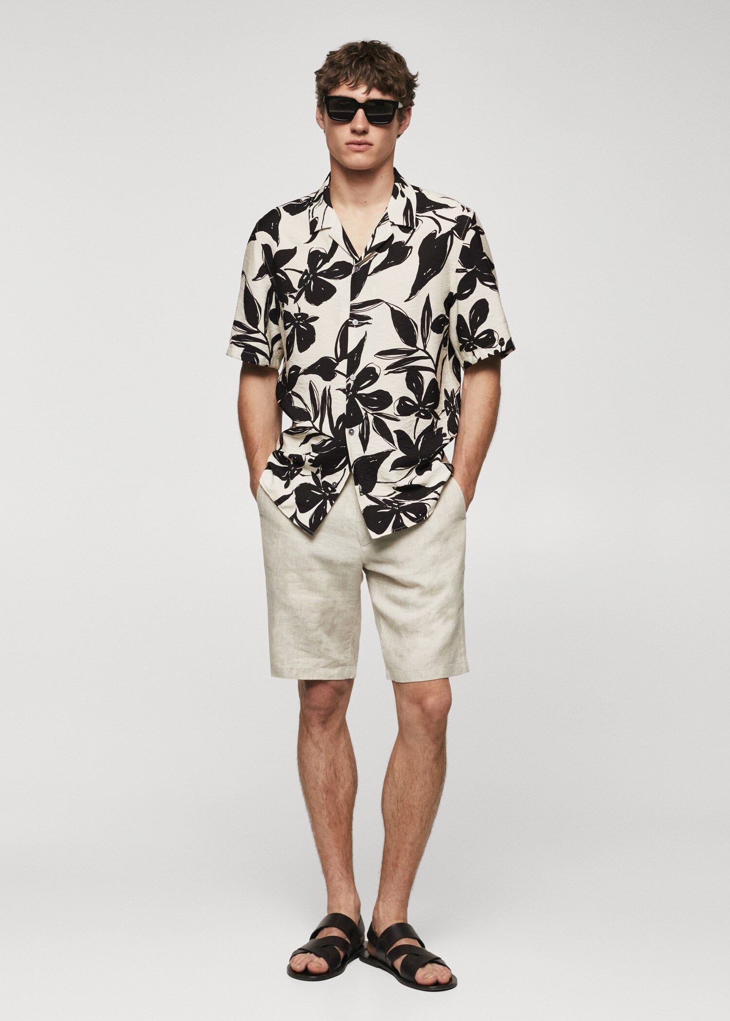 Printed short-sleeved shirt - General plane