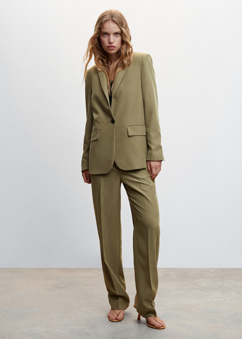 Veste de costume en modal Femme MANGO Cote d Ivoire