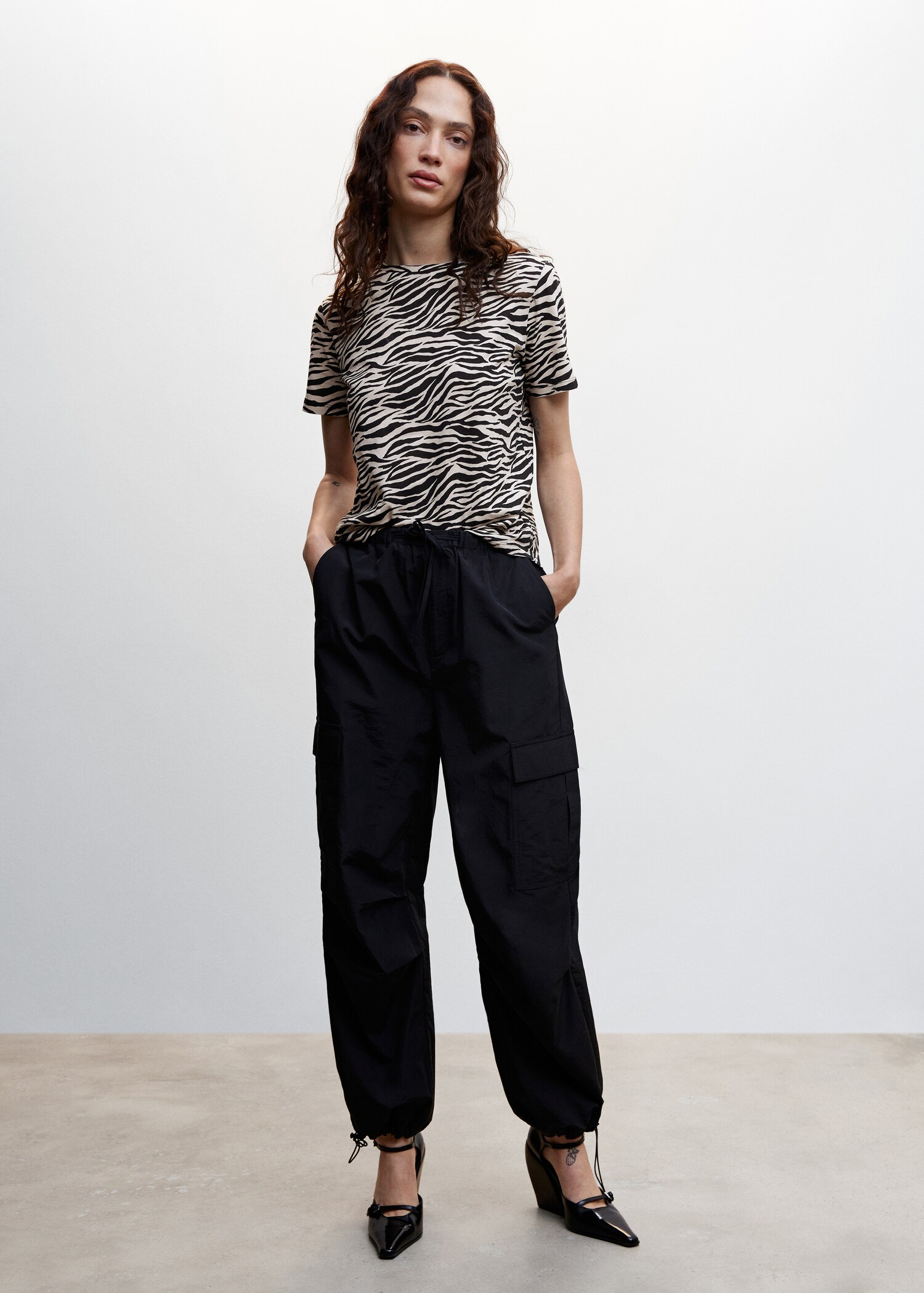 Animal print t-shirt - General plane
