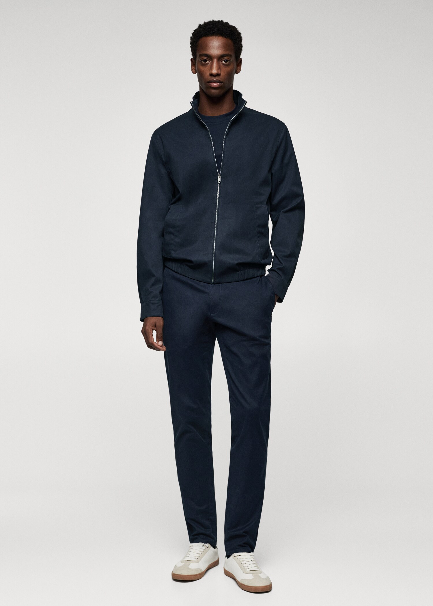 Veste bomber coton - Plan général