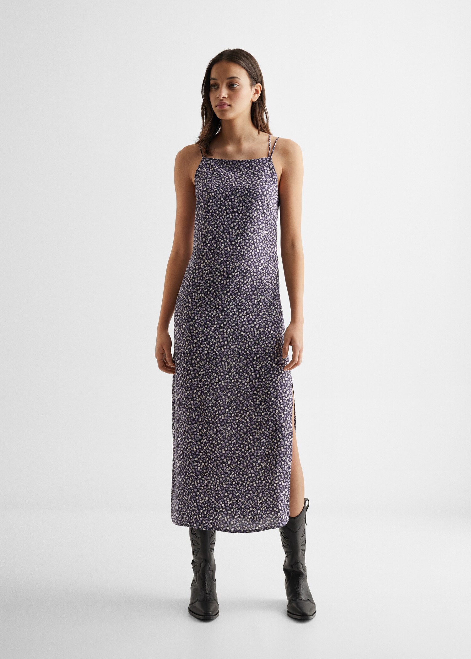 Kleid mit Blumenmuster - Allgemeine Ansicht