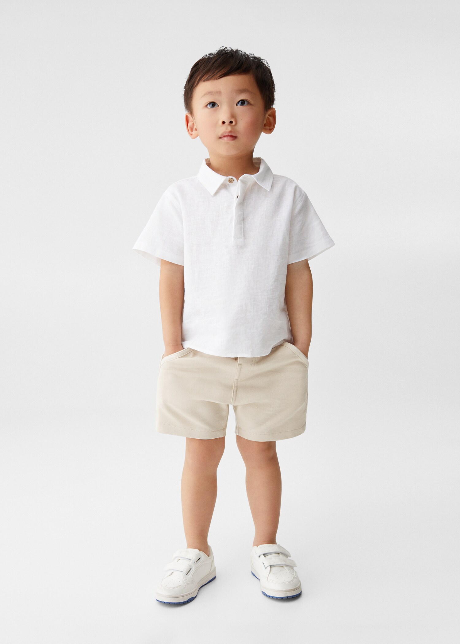 Cotton Bermuda shorts - General plane
