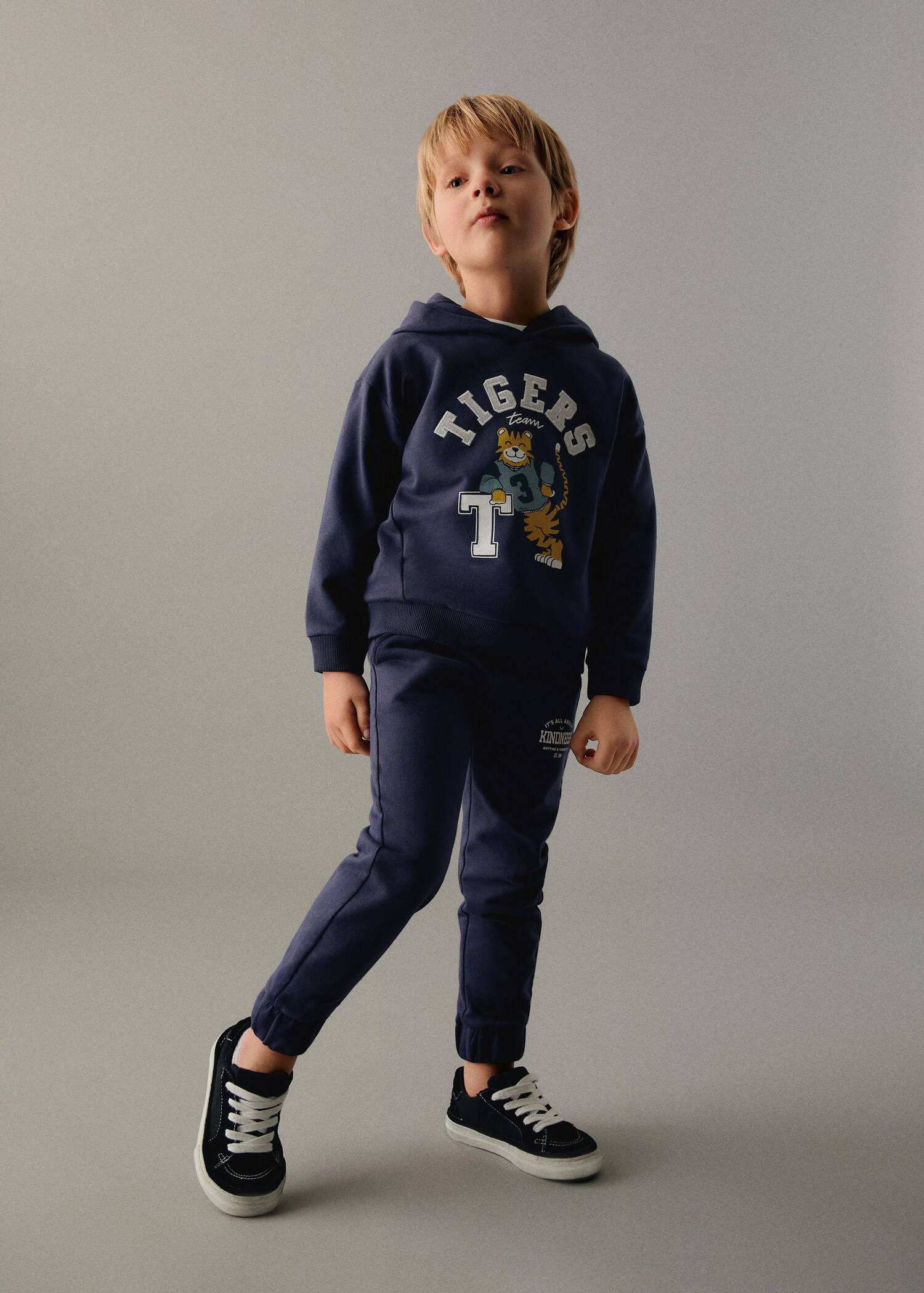 Sudadera algodón estampada - Plano general