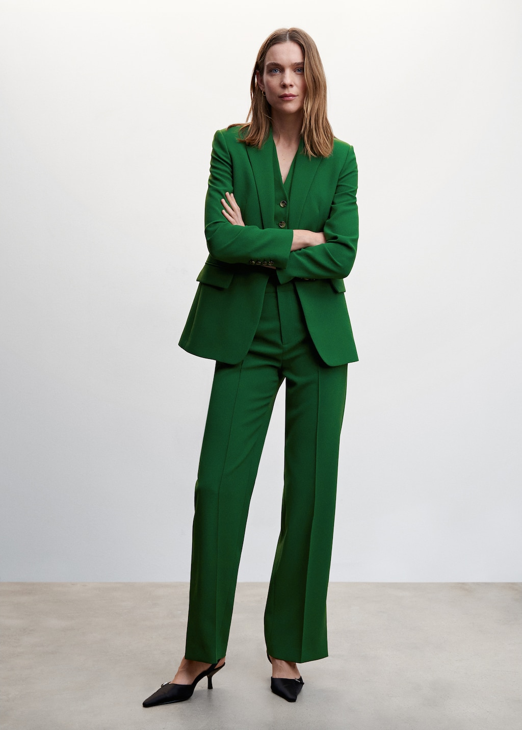 Pantalon droit costume