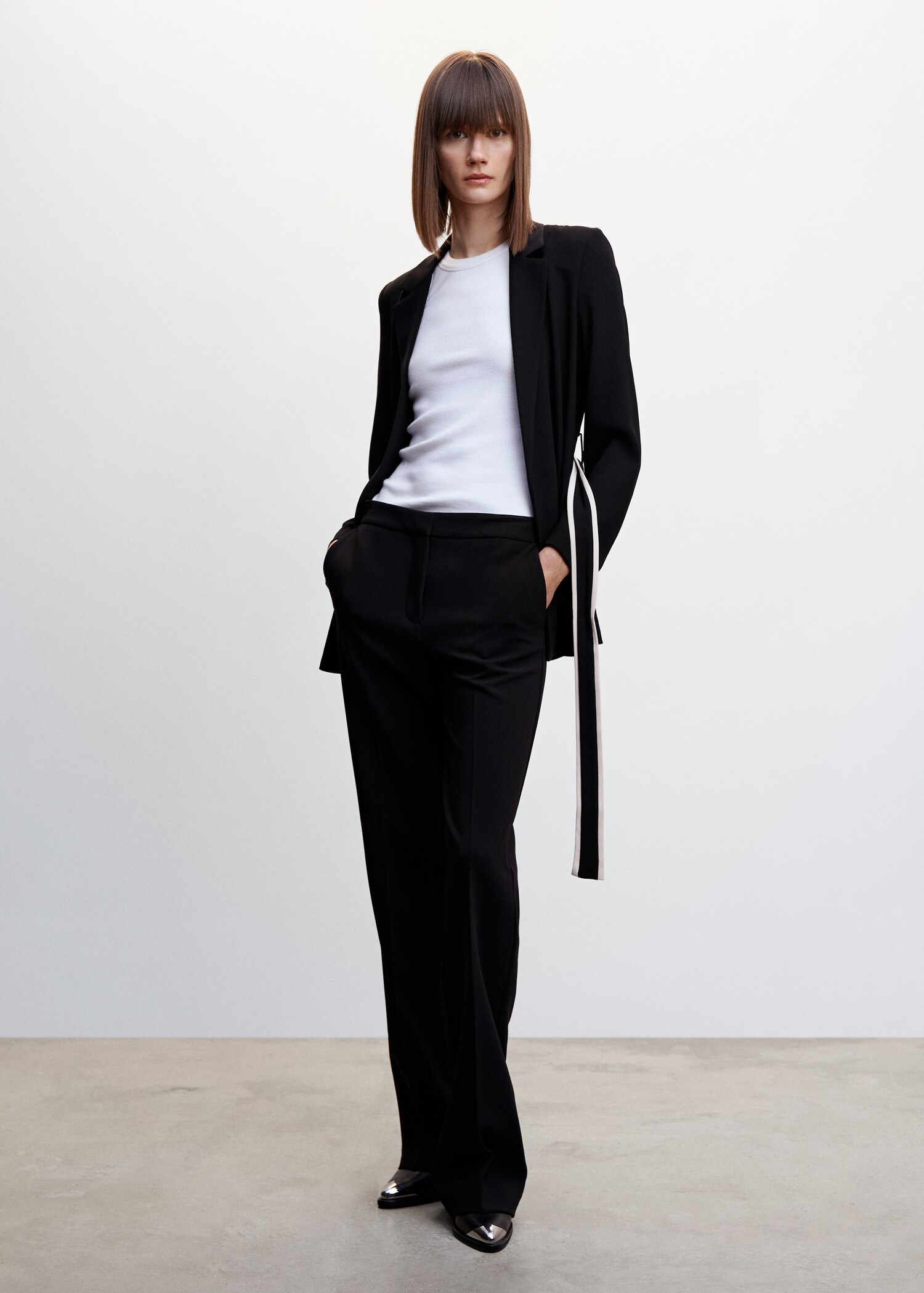 Belt suit blazer - General plane