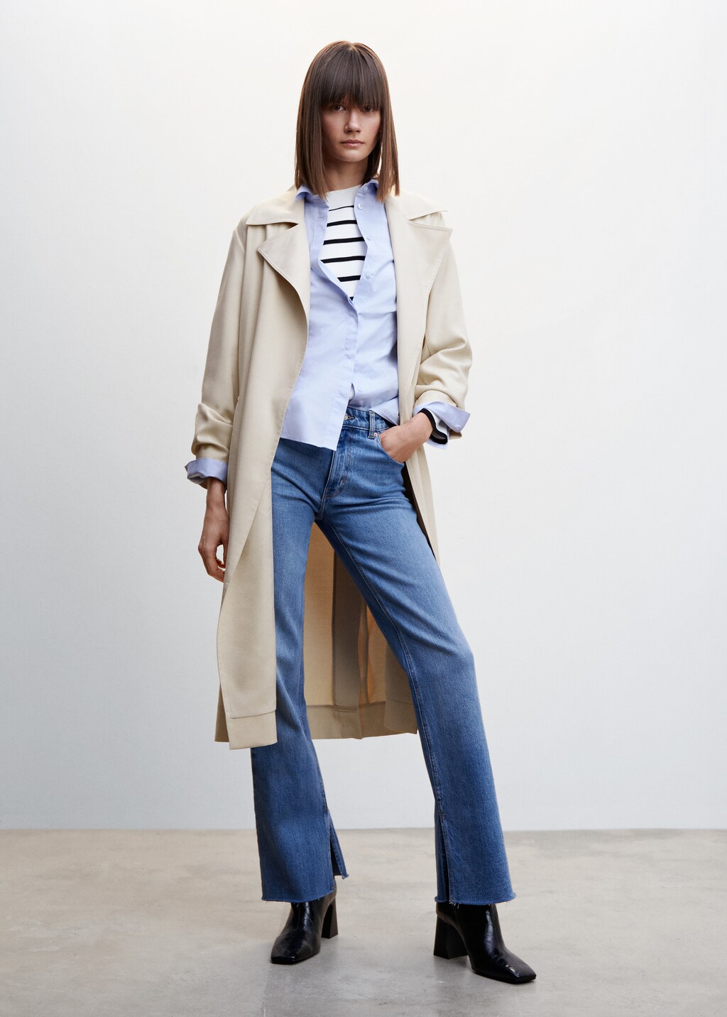 Trench fluide revers