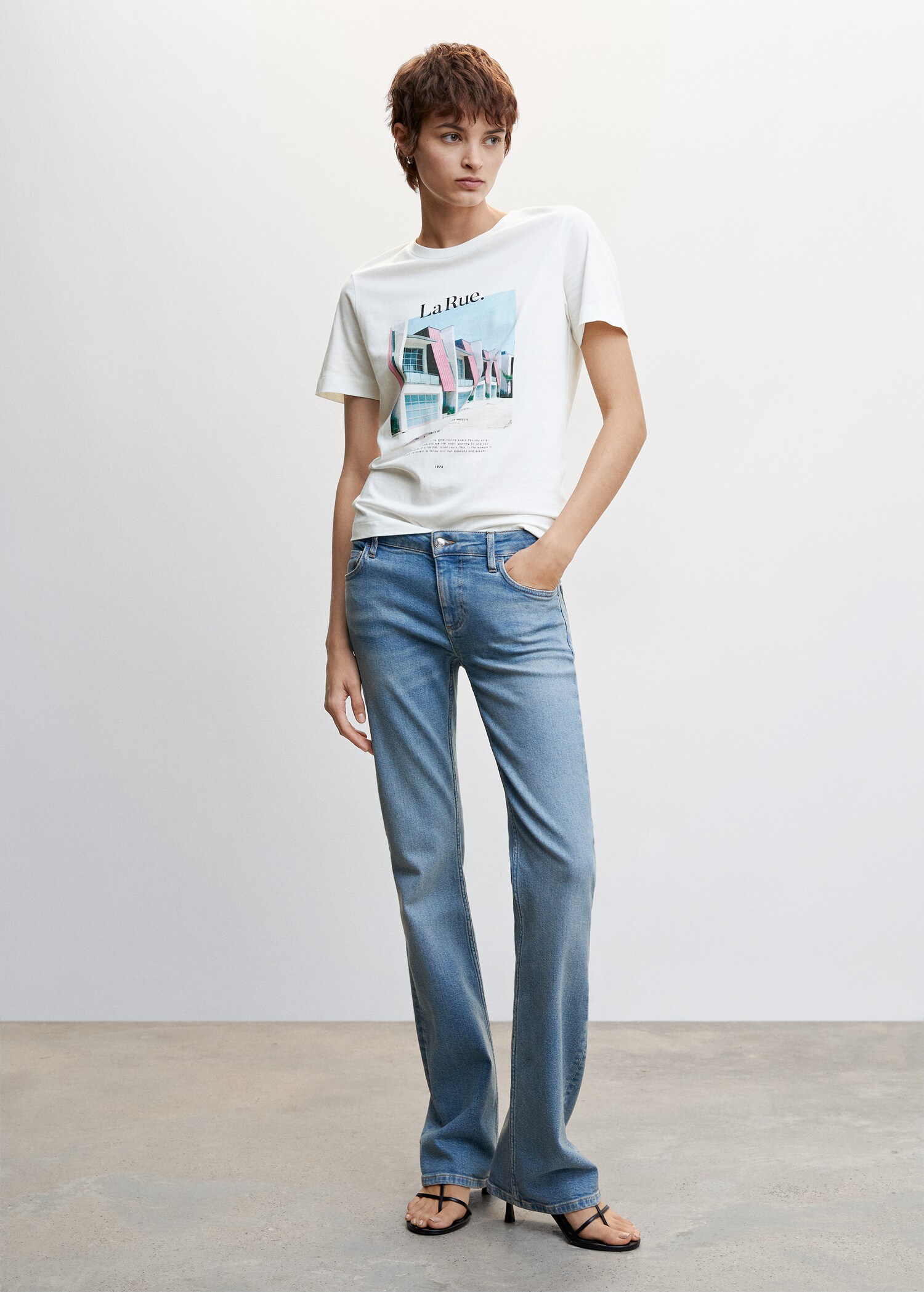 Camiseta estampada algodón - Plano general