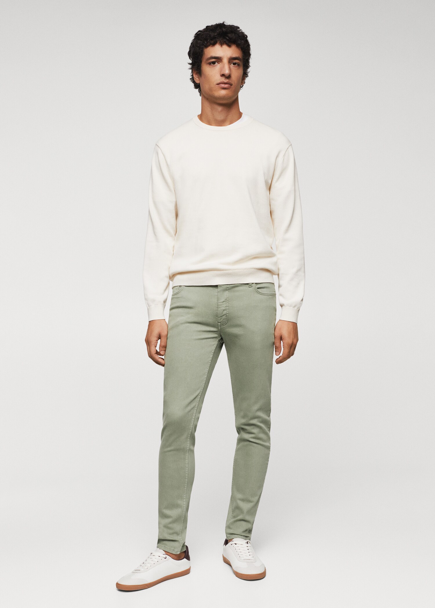 Jeans skinny color - Plano general