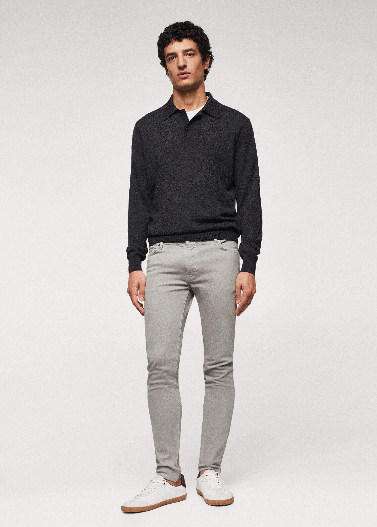 Jeans skinny color - Plano general