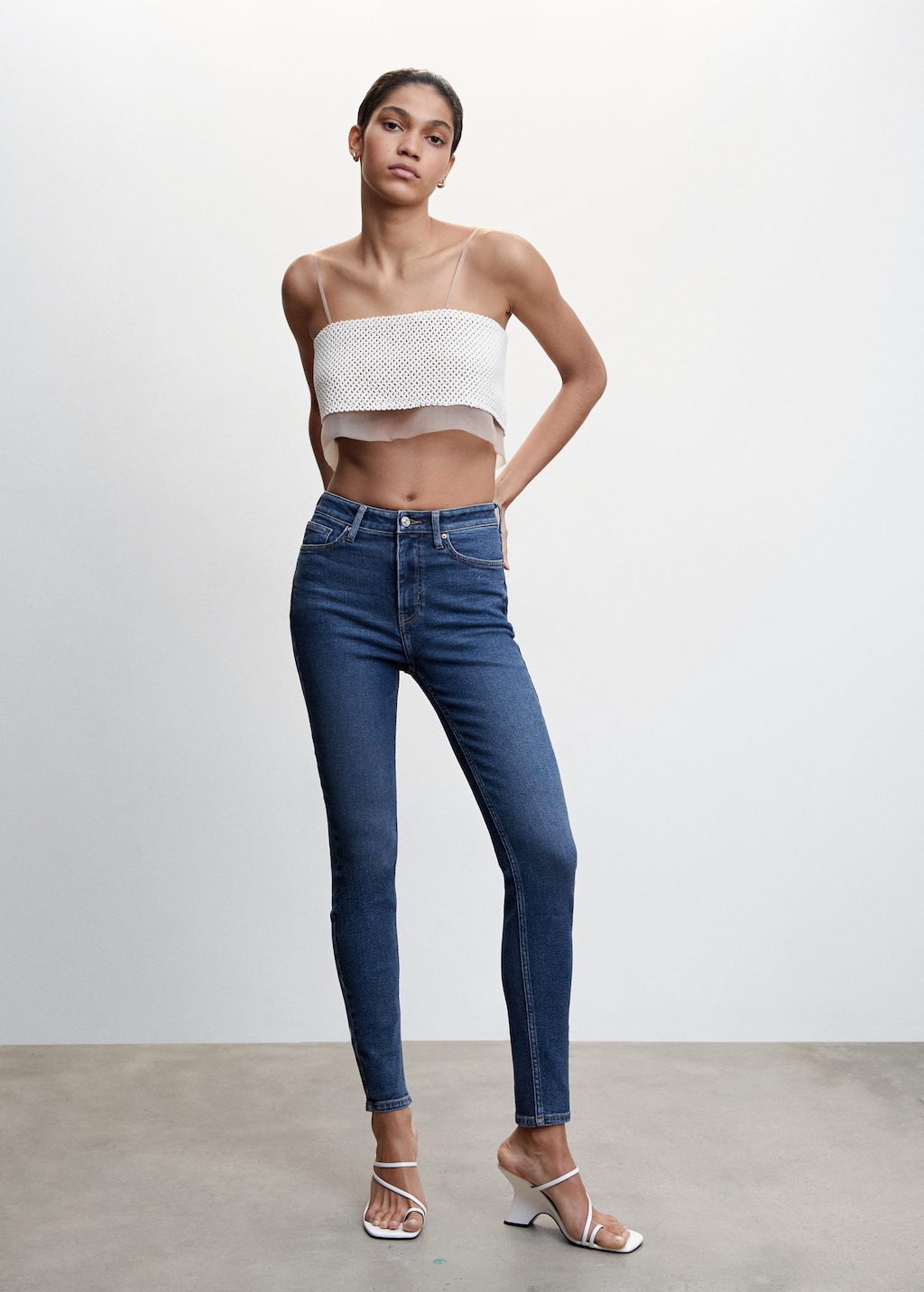 Jeans skinny shop mango