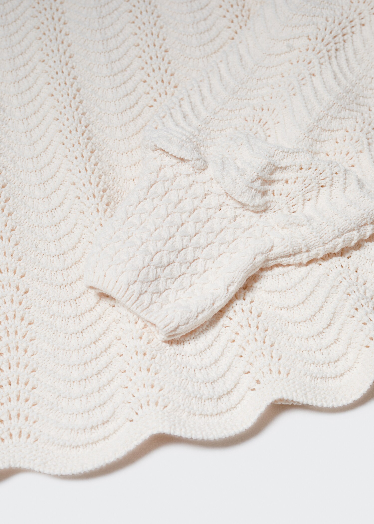 Puff-sleeve knitted sweater - Details of the article 8
