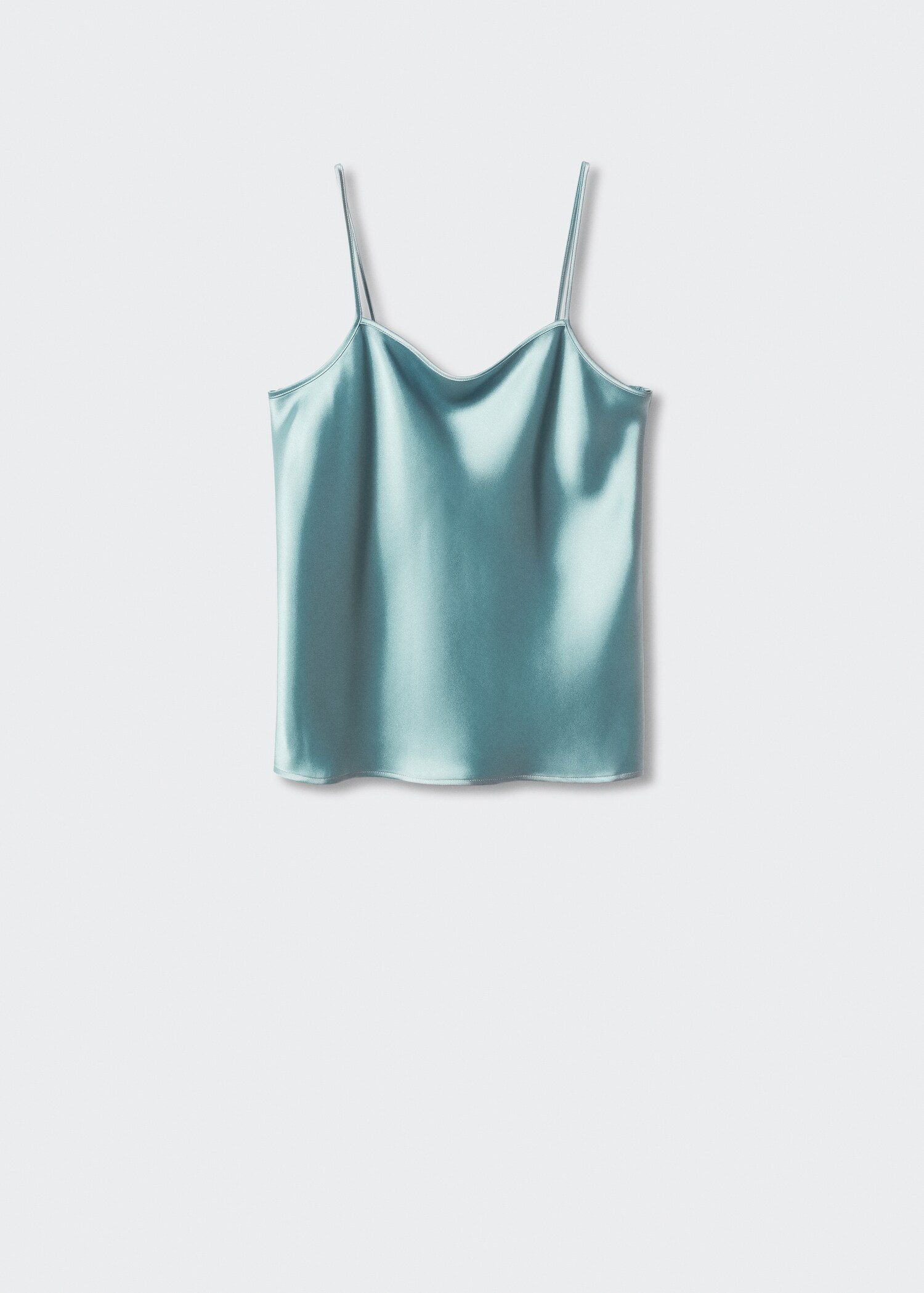 Satin lace top - Article without model