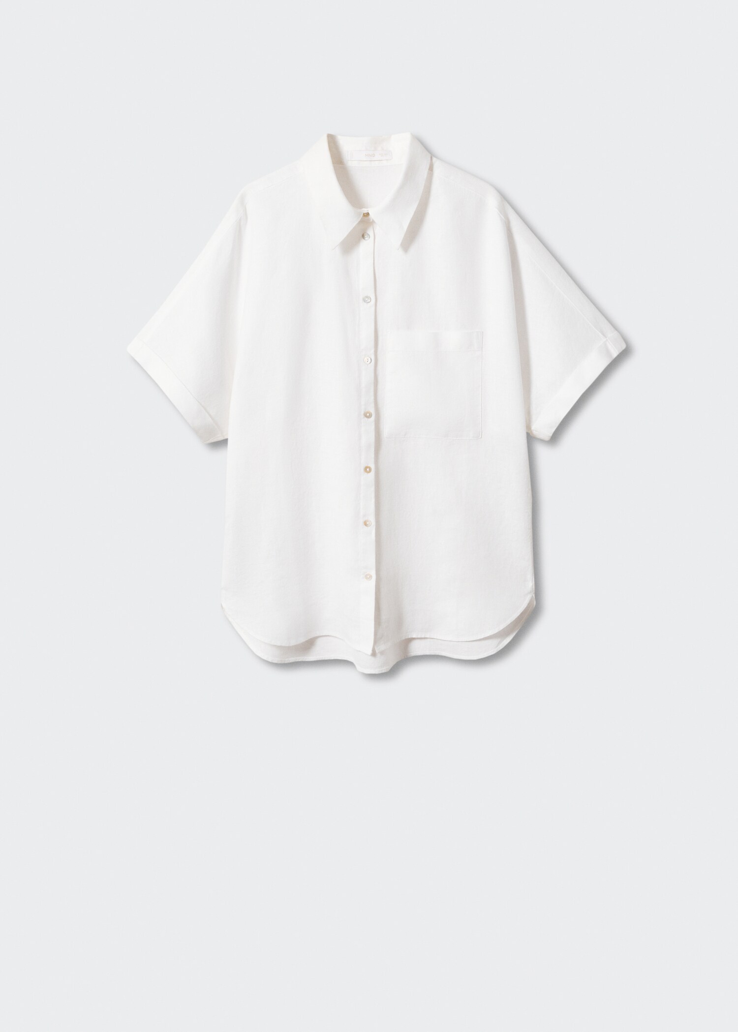 Pocket linen shirt - Article without model
