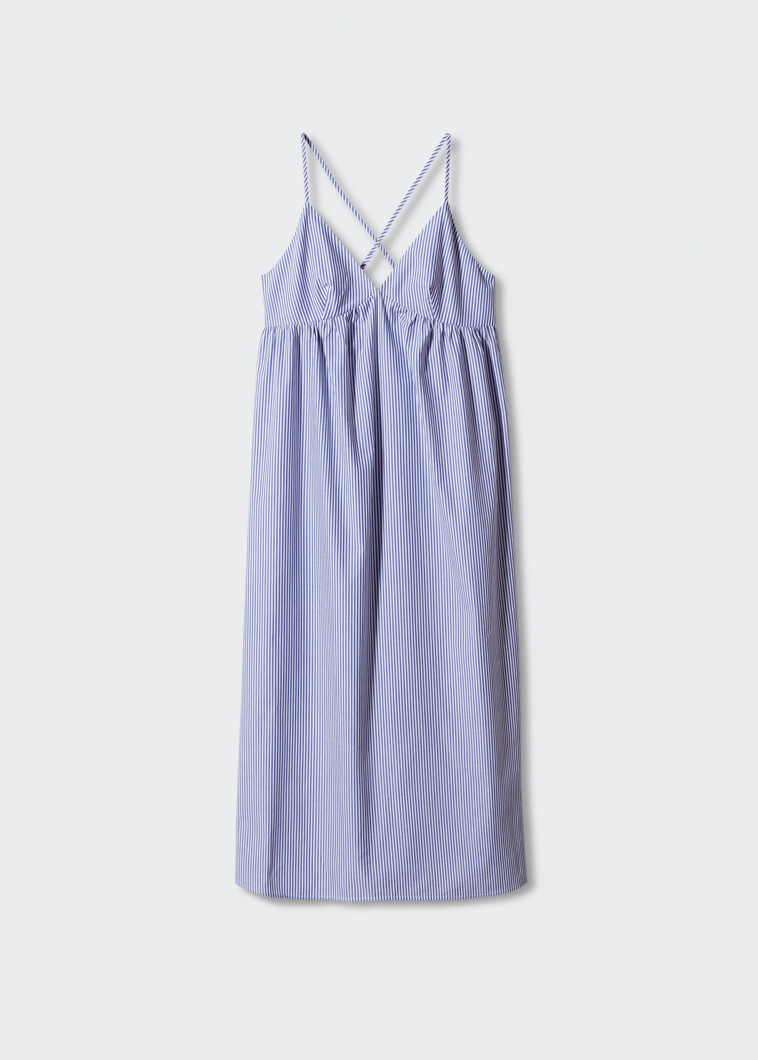Cotton cross back dress - Article without model