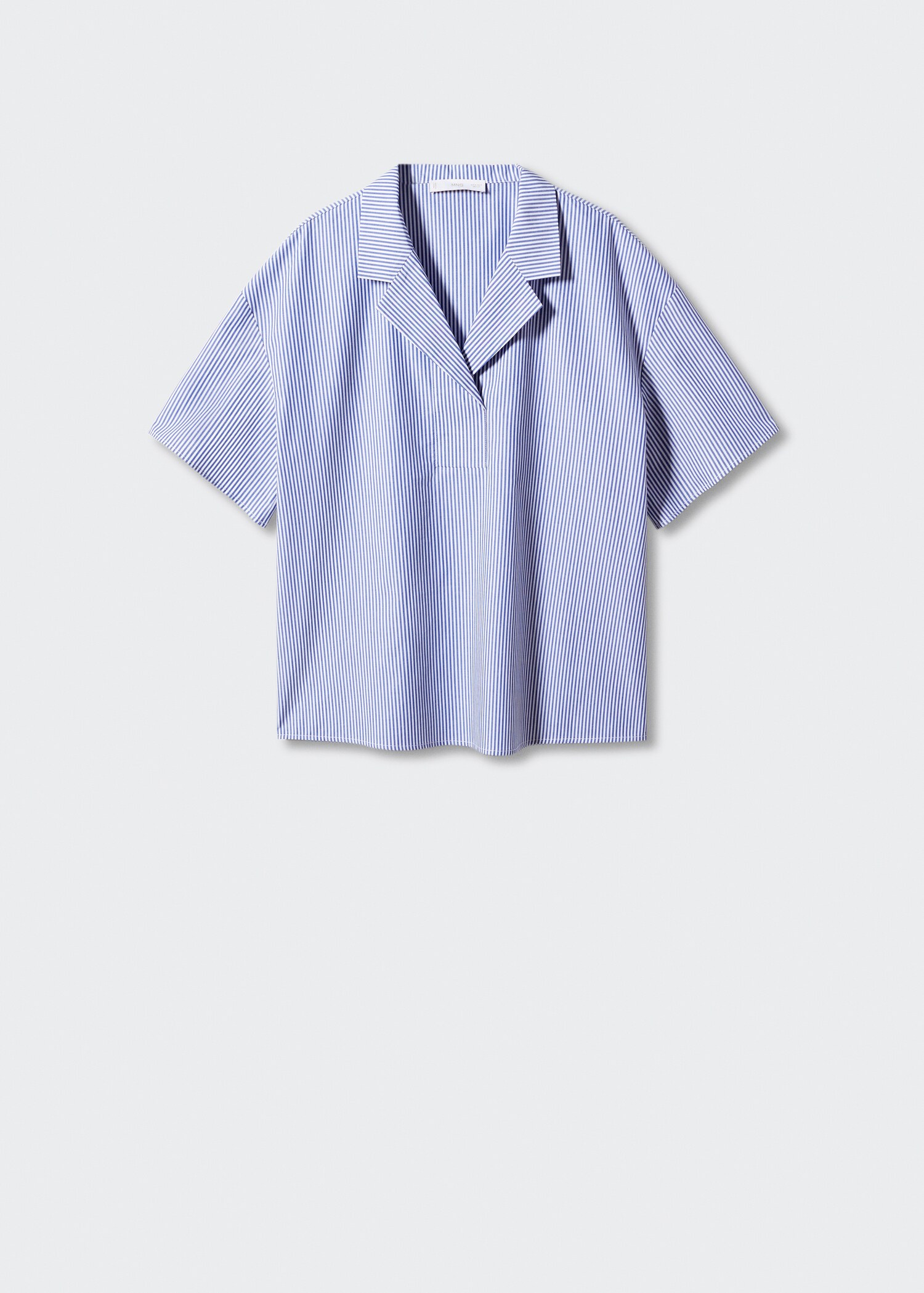 Short sleeve striped shirt - Article without model