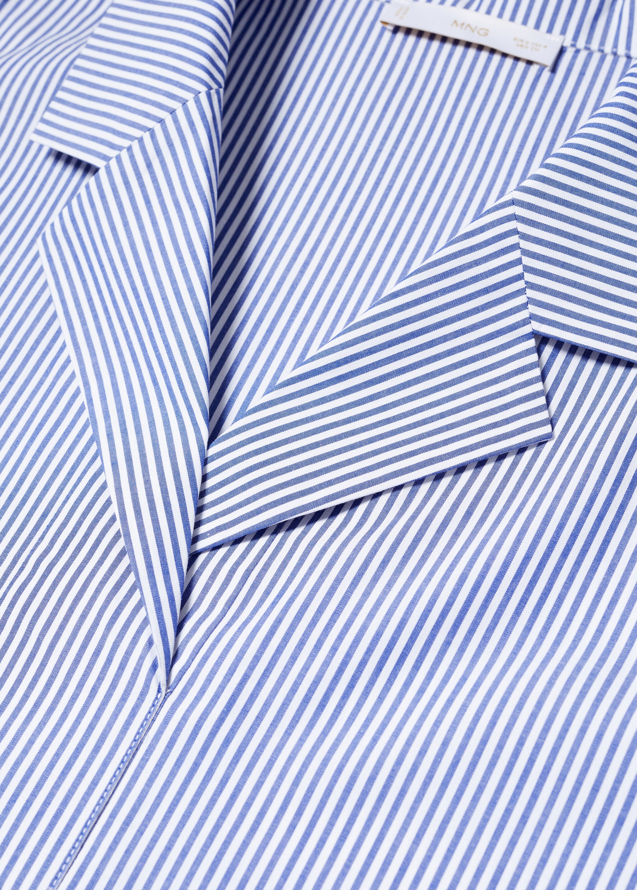 Short sleeve striped shirt - Details of the article 8