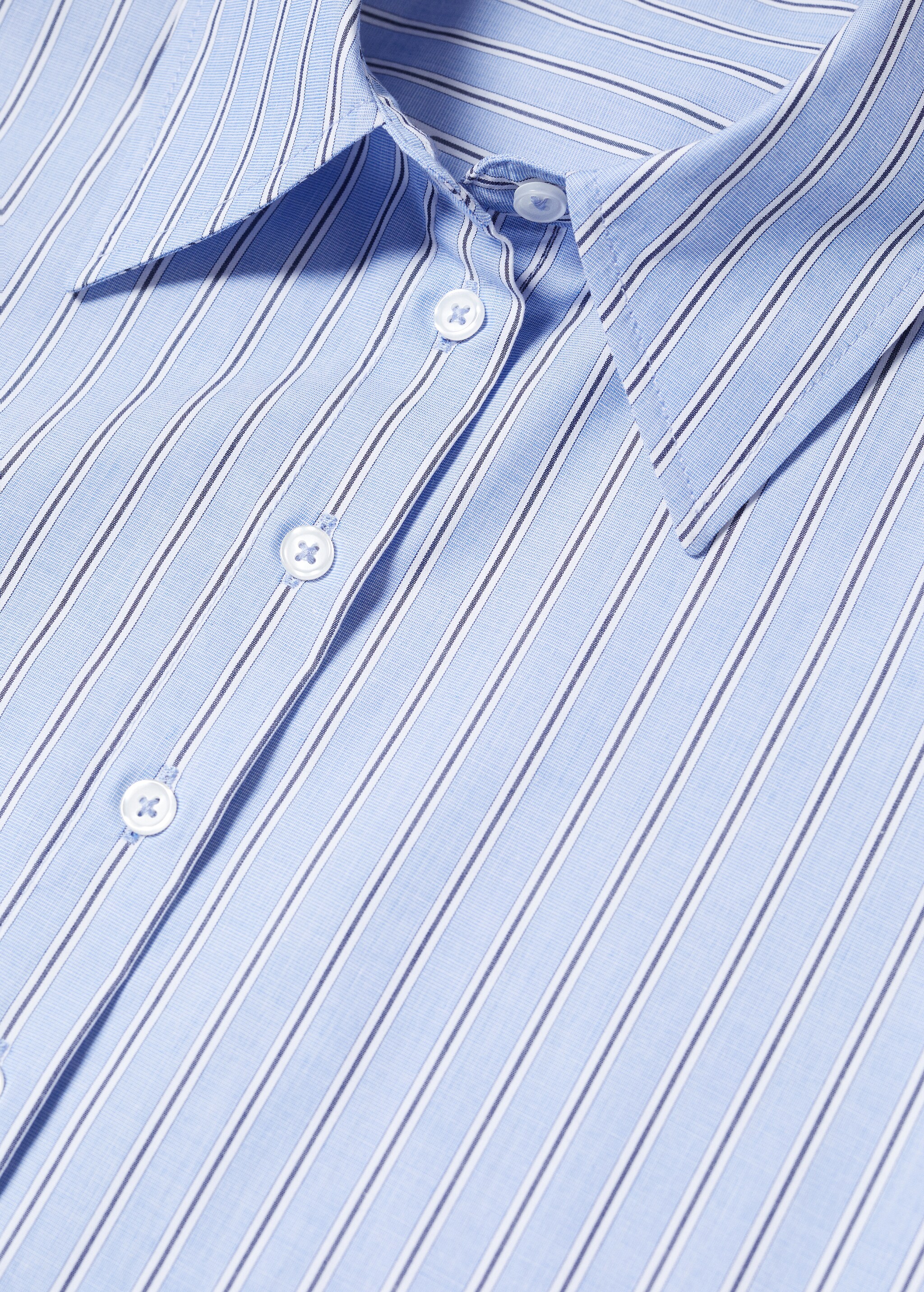 Camisa crop rayas - Details of the article 8