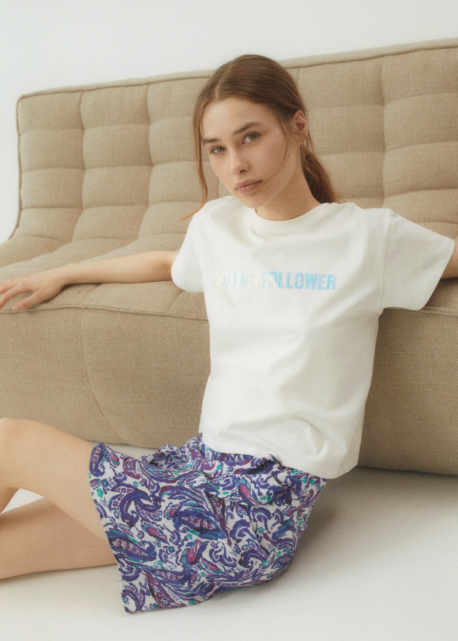 Message cotton T-shirt - Details of the article 5