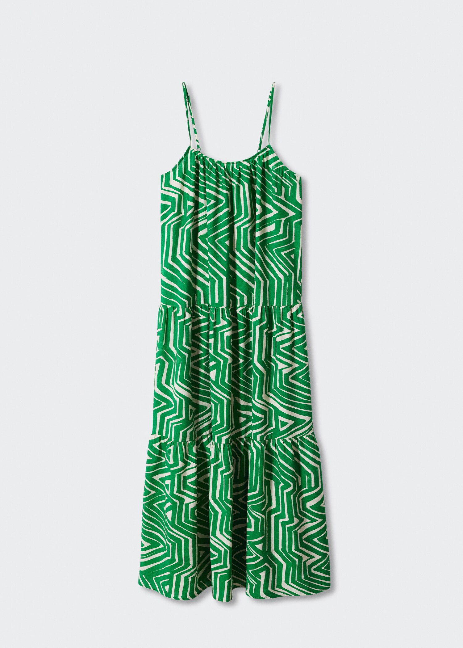 Long printed dress - Article without model