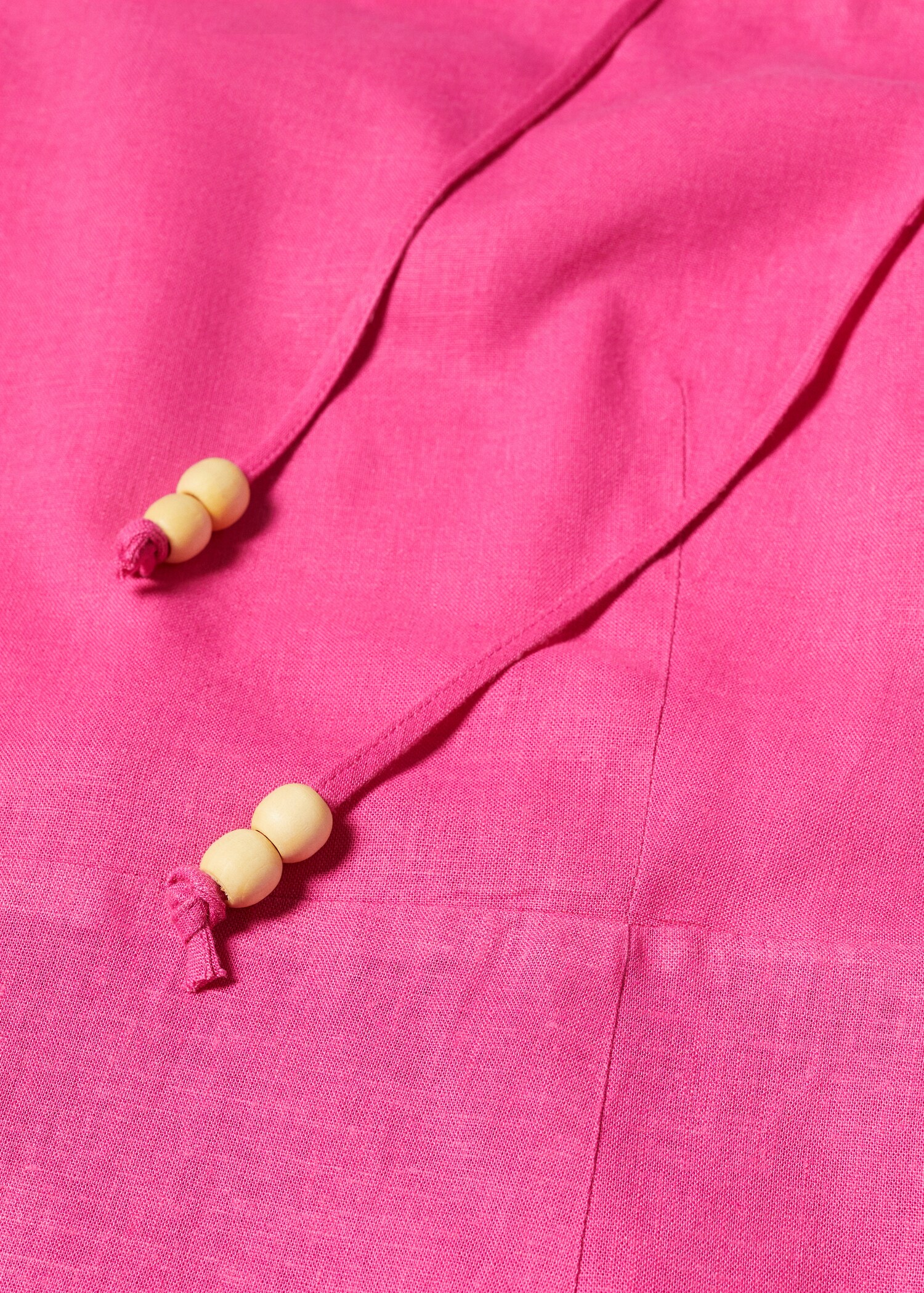 Robe lin détails perles - Détail de l'article 8