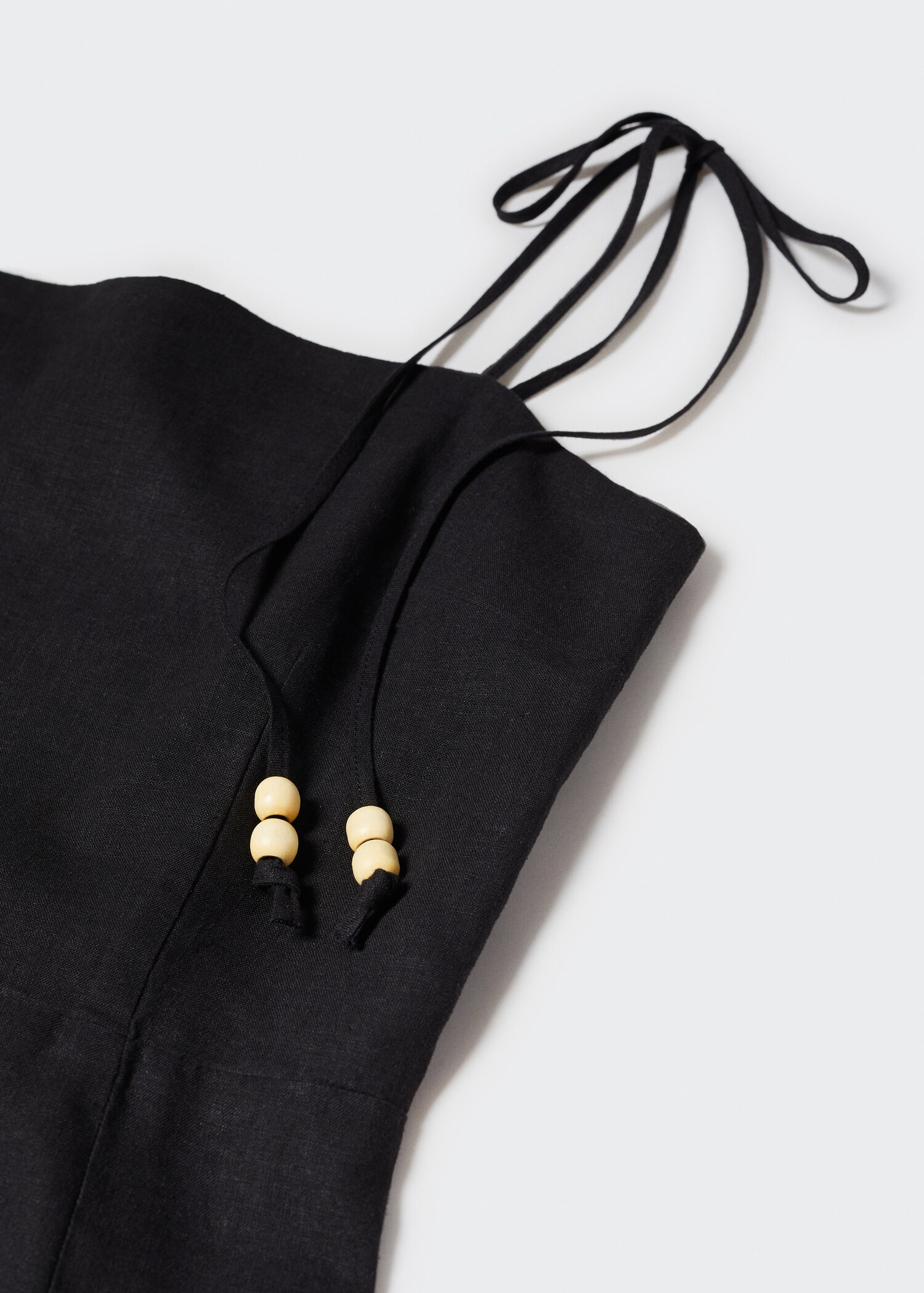 Robe lin détails perles - Détail de l'article 8